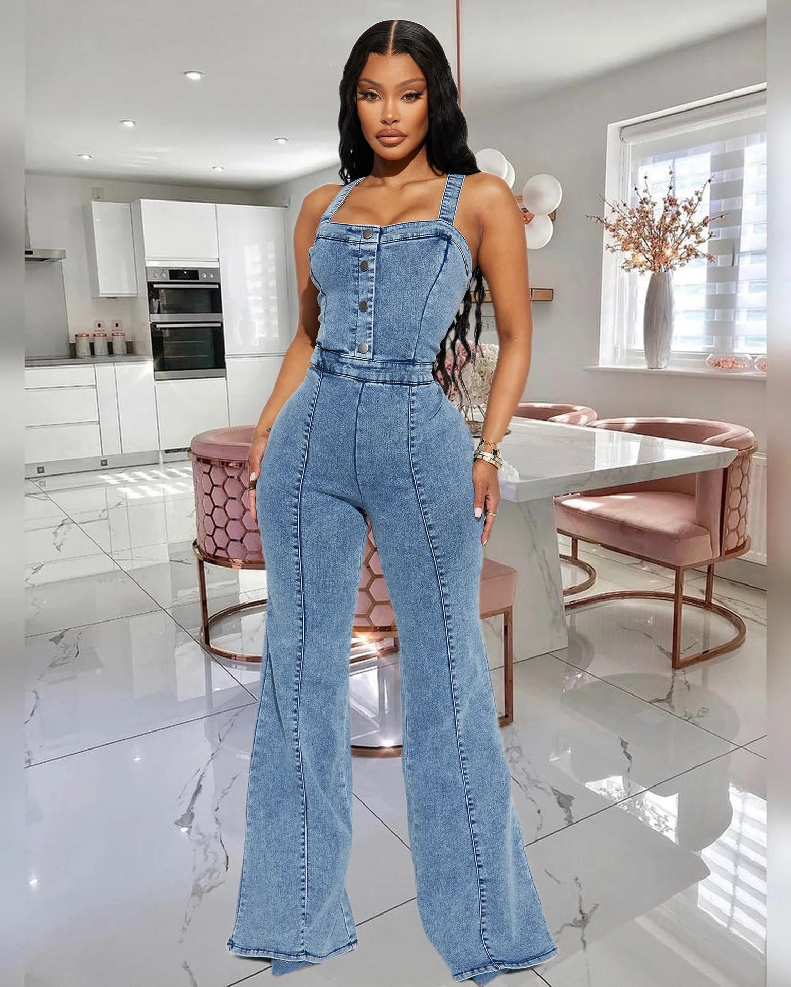DENIM JUMPSUIT - FZwear