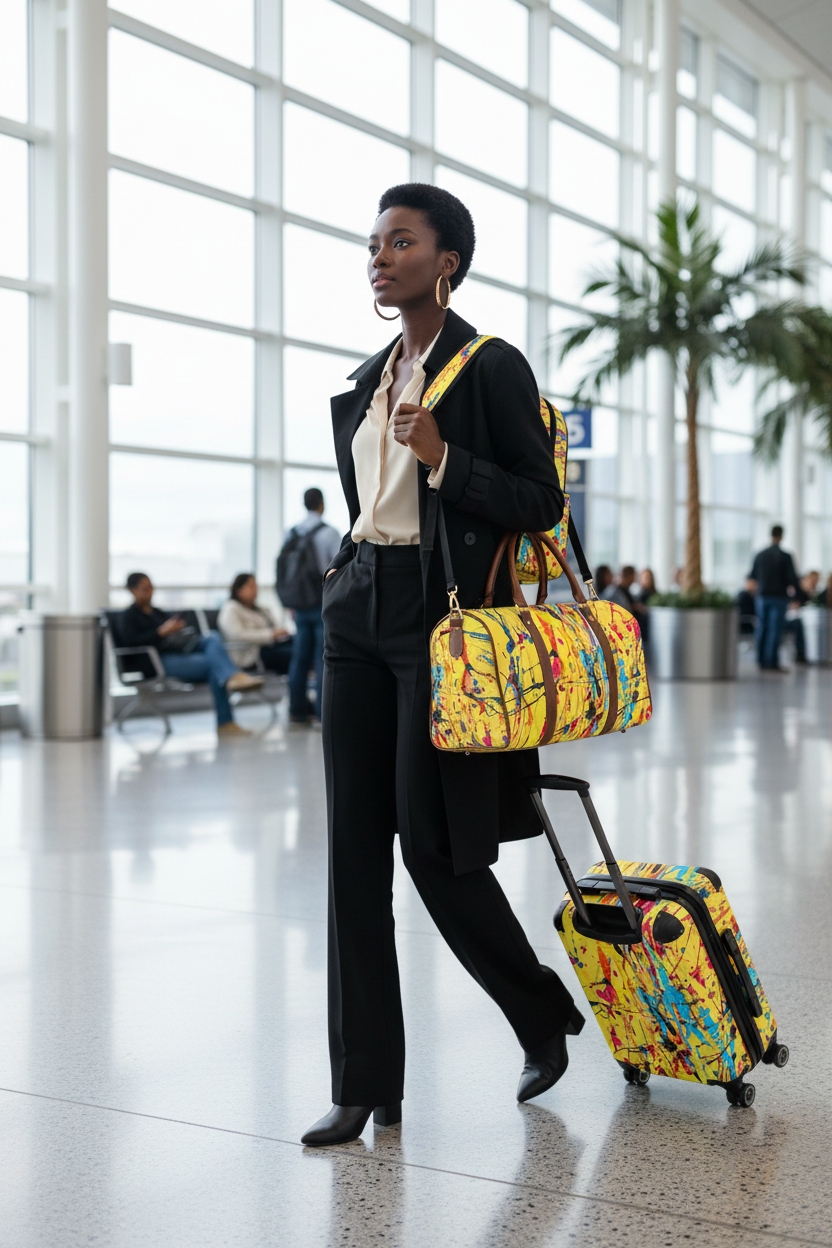 FZ Yellow Travel Set - Full Lifestyle