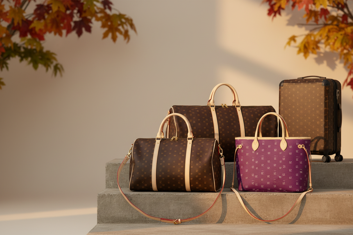 FALL COLLECTION hero with FZ bags and suitcase