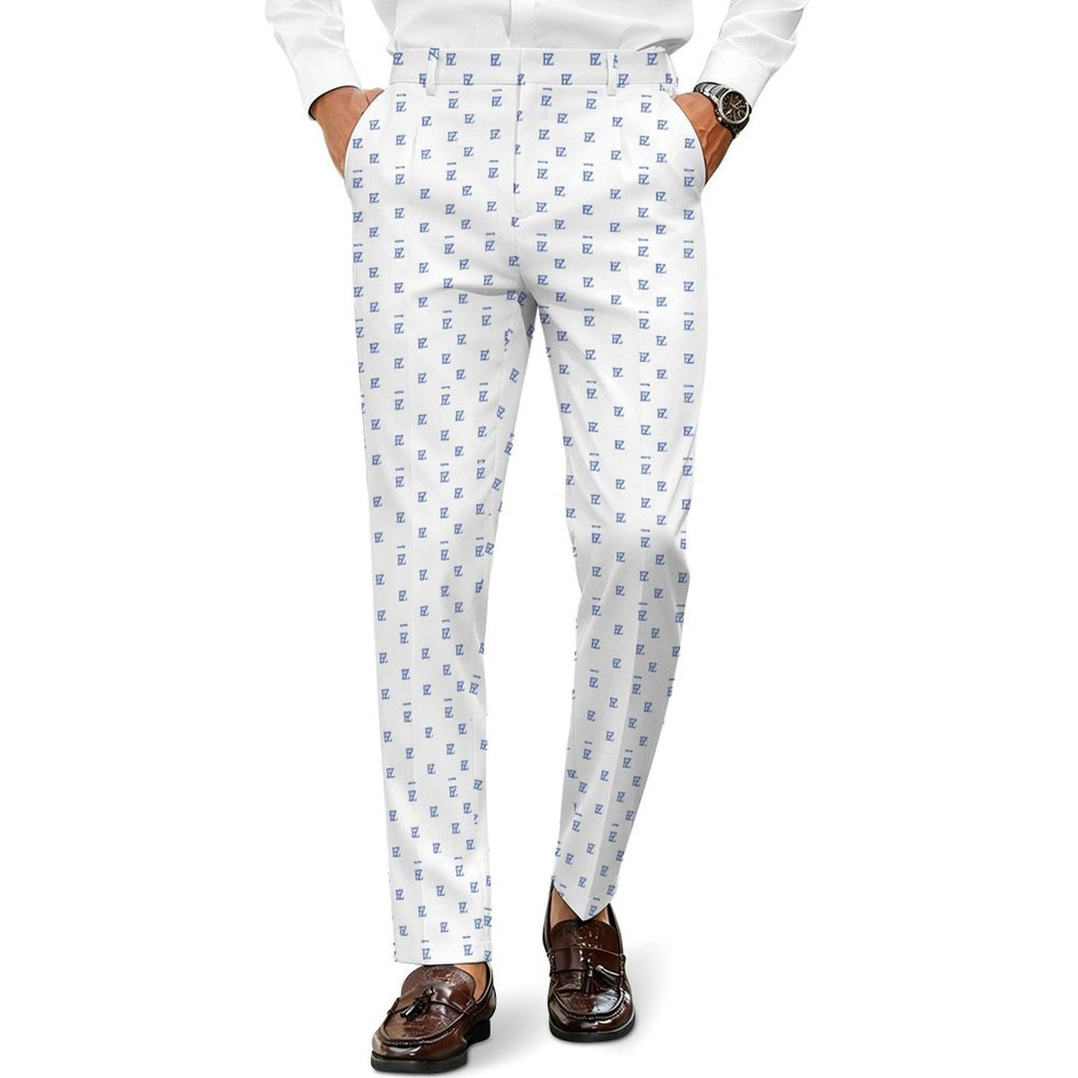 All Over Print Men's Classic Suit Pants