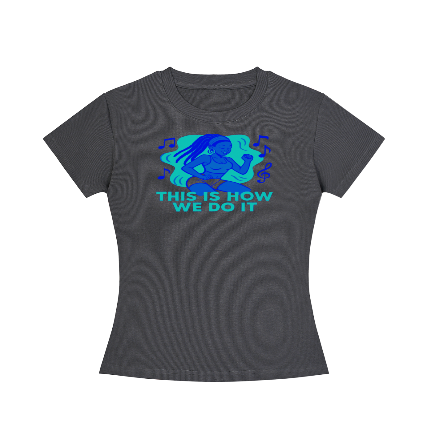 FZ Women's Slim Fit Crewneck Tee