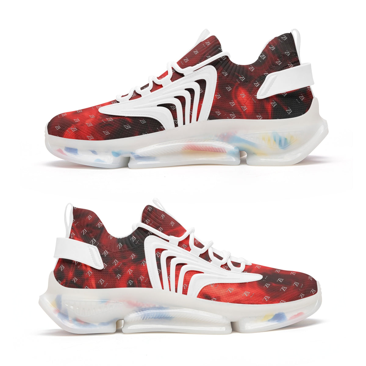 FZ Unisex Low Top Mesh Air Heel React Sneakers
