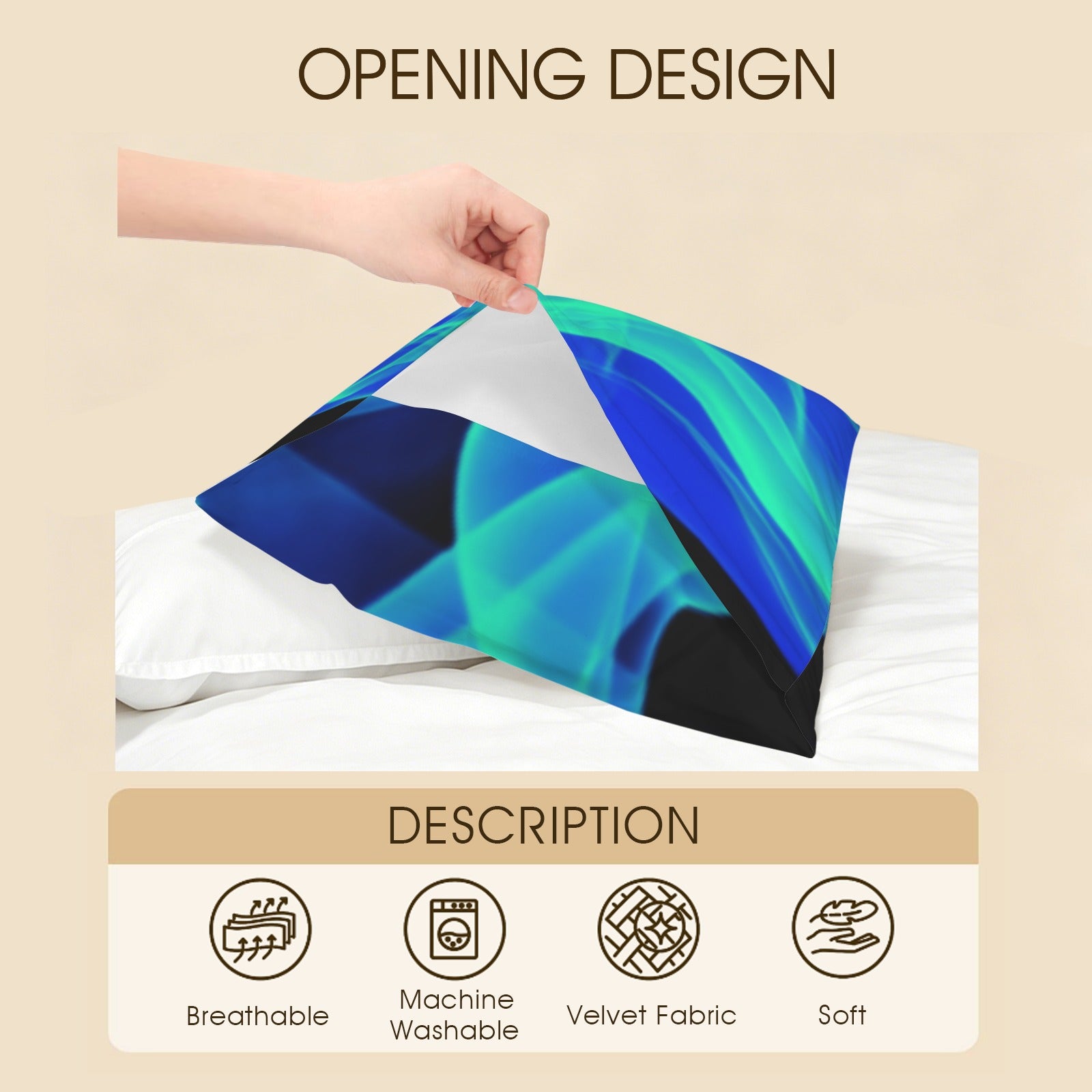 FZ Smoke Style Pillowcase