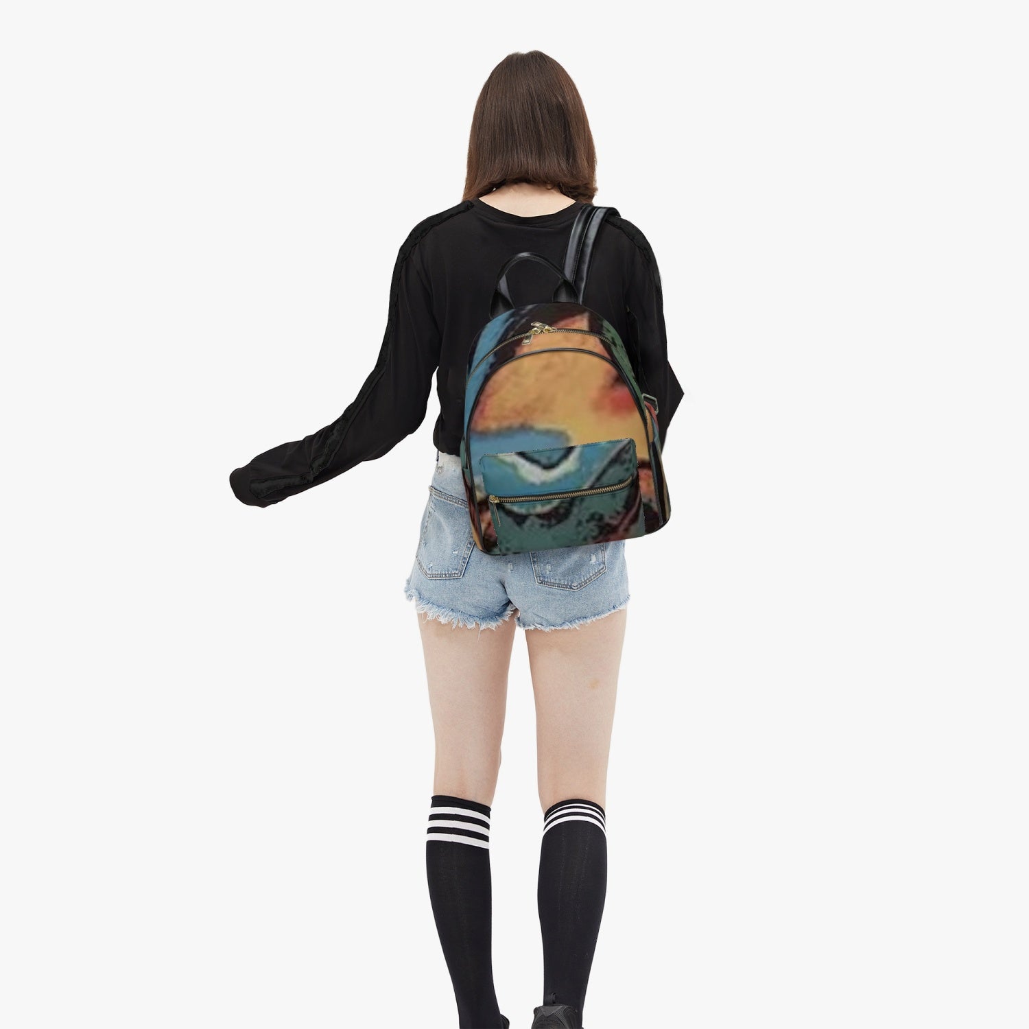 FZ Safari Printed PU Backpack - FZwear