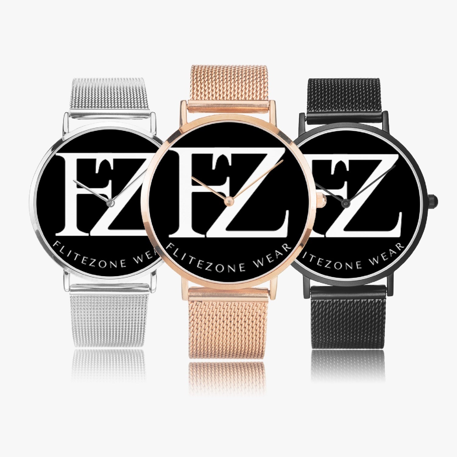 FZ Fashion Ultra-thin Stainless Steel Quartz Watch - FZwear