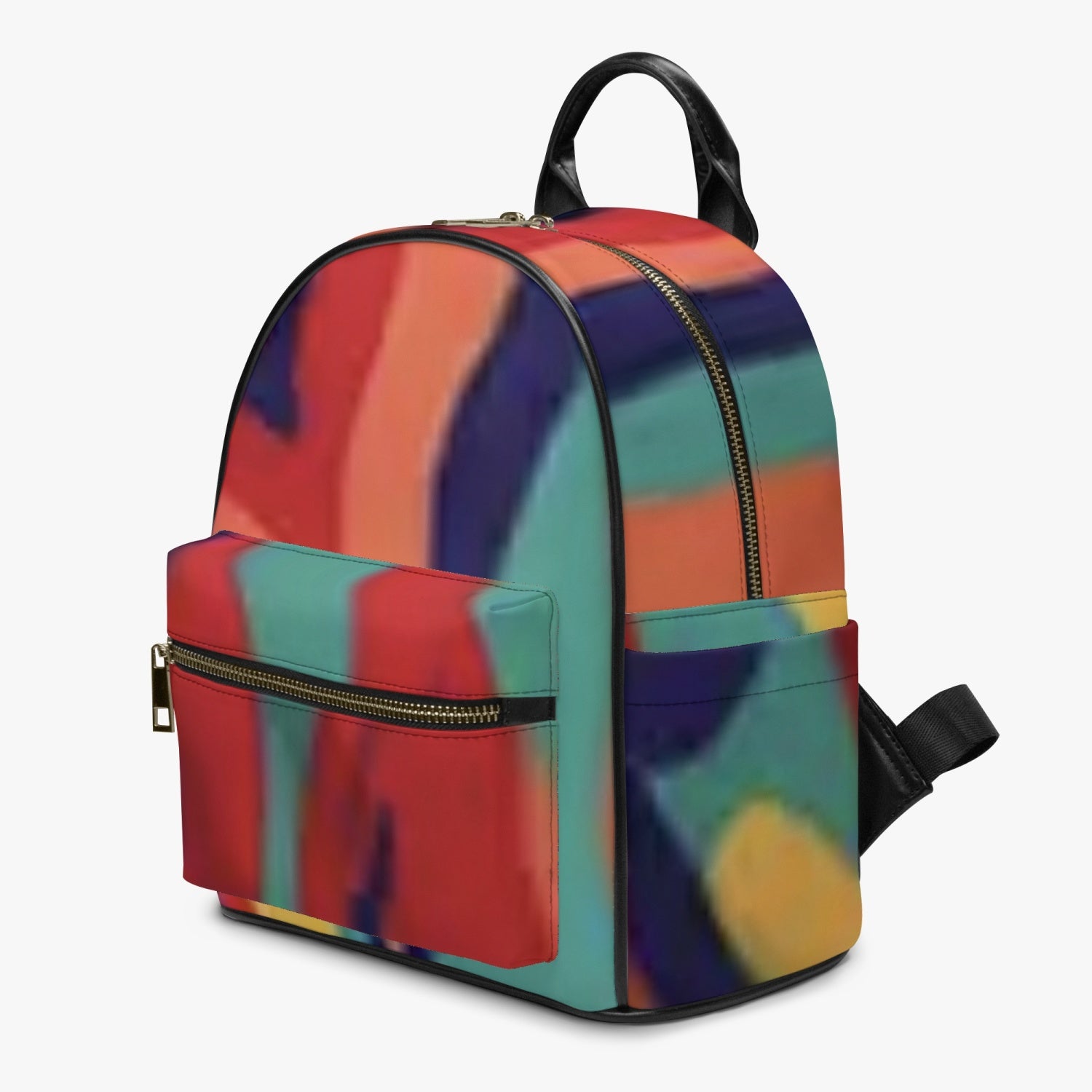 FZ African Printed PU Backpack - FZwear