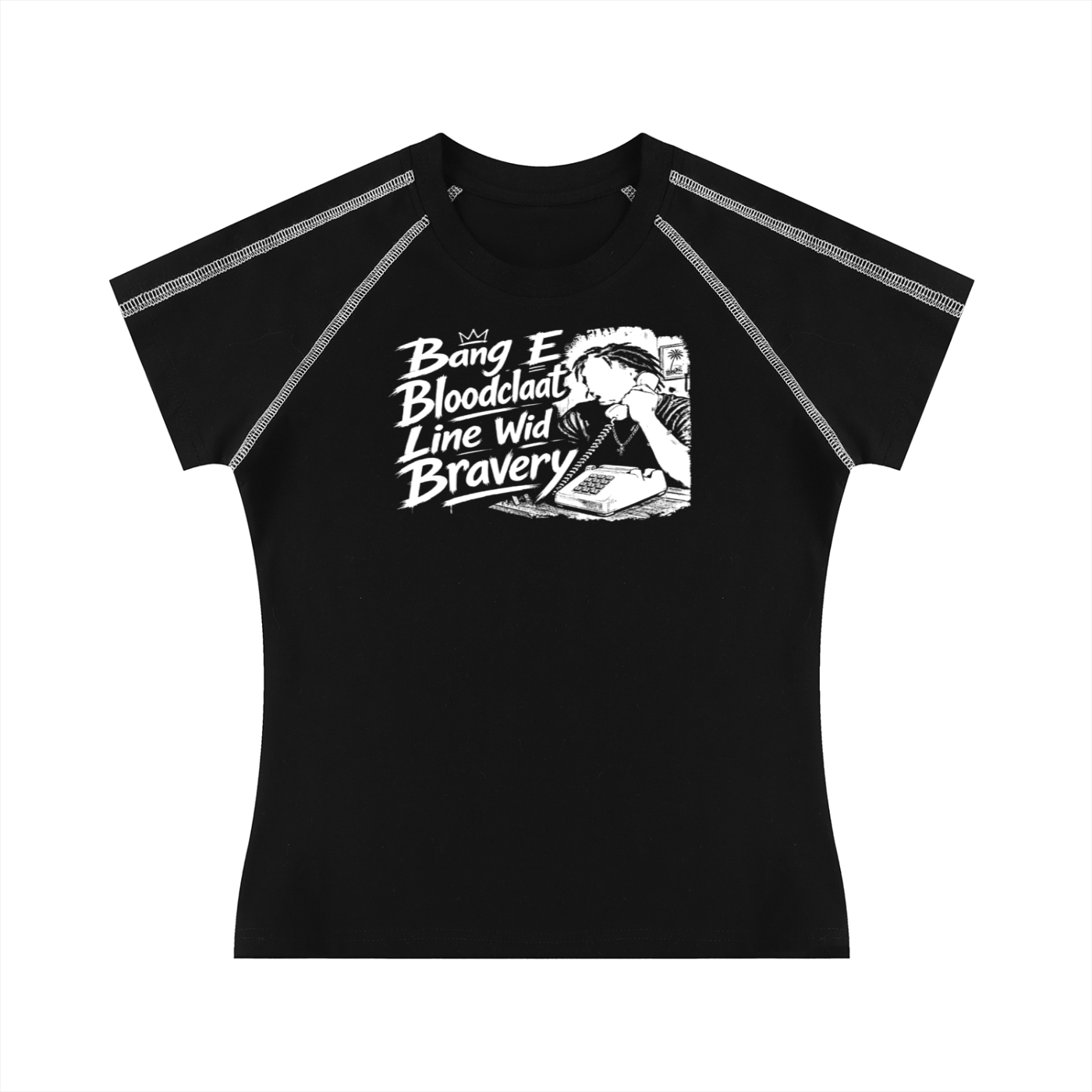 FZ Women's Contrast Stitch Banga Tee