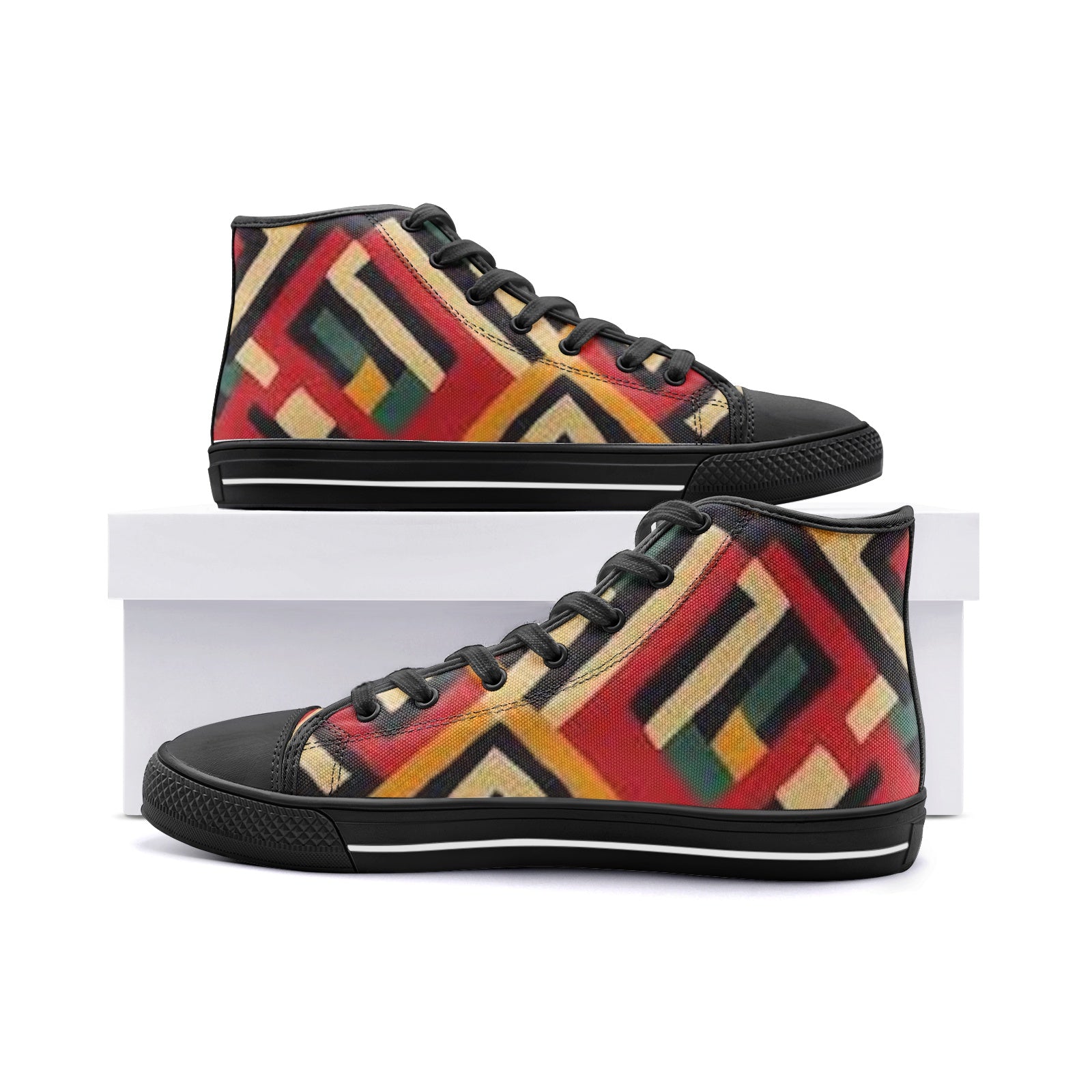 FZ Unisex High Top Canvas Shoes - FZwear