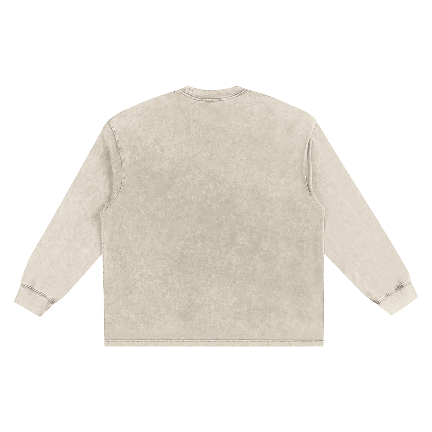 FZ Unisex Snow Washed Long Sleeve Oversize Tee