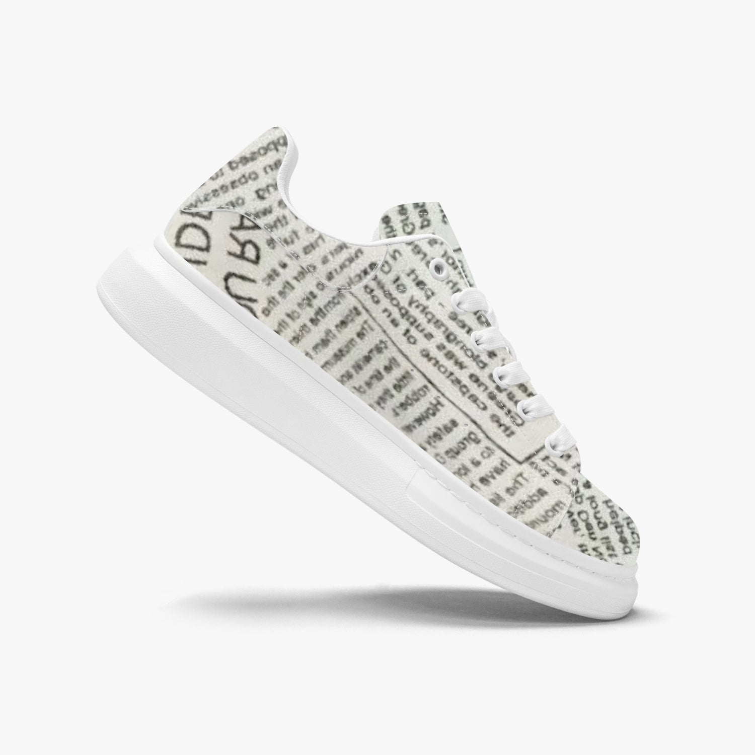 FZ Unisex Leather Oversized Sneakers - FZwear