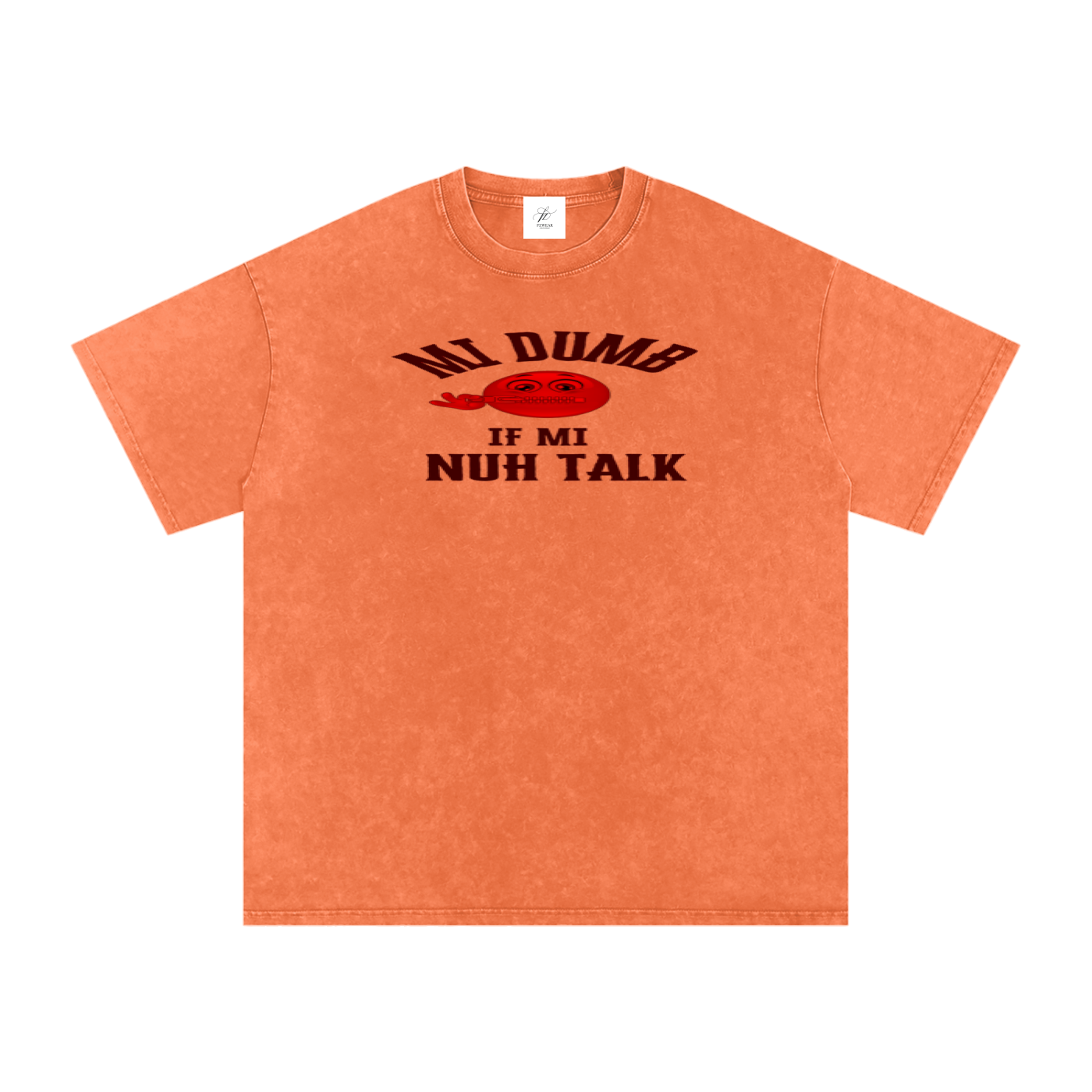 FZ Unisex Acid Wash Oversize Tee