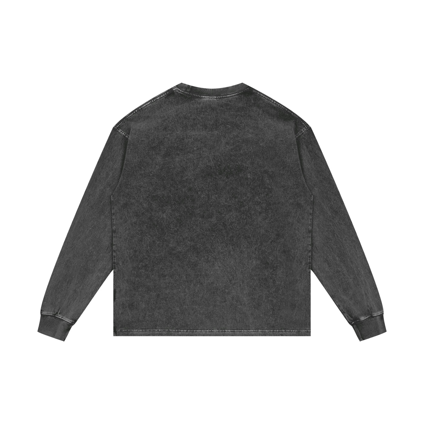 FZ Unisex Acid Wash Oversize Long Sleeve Tee