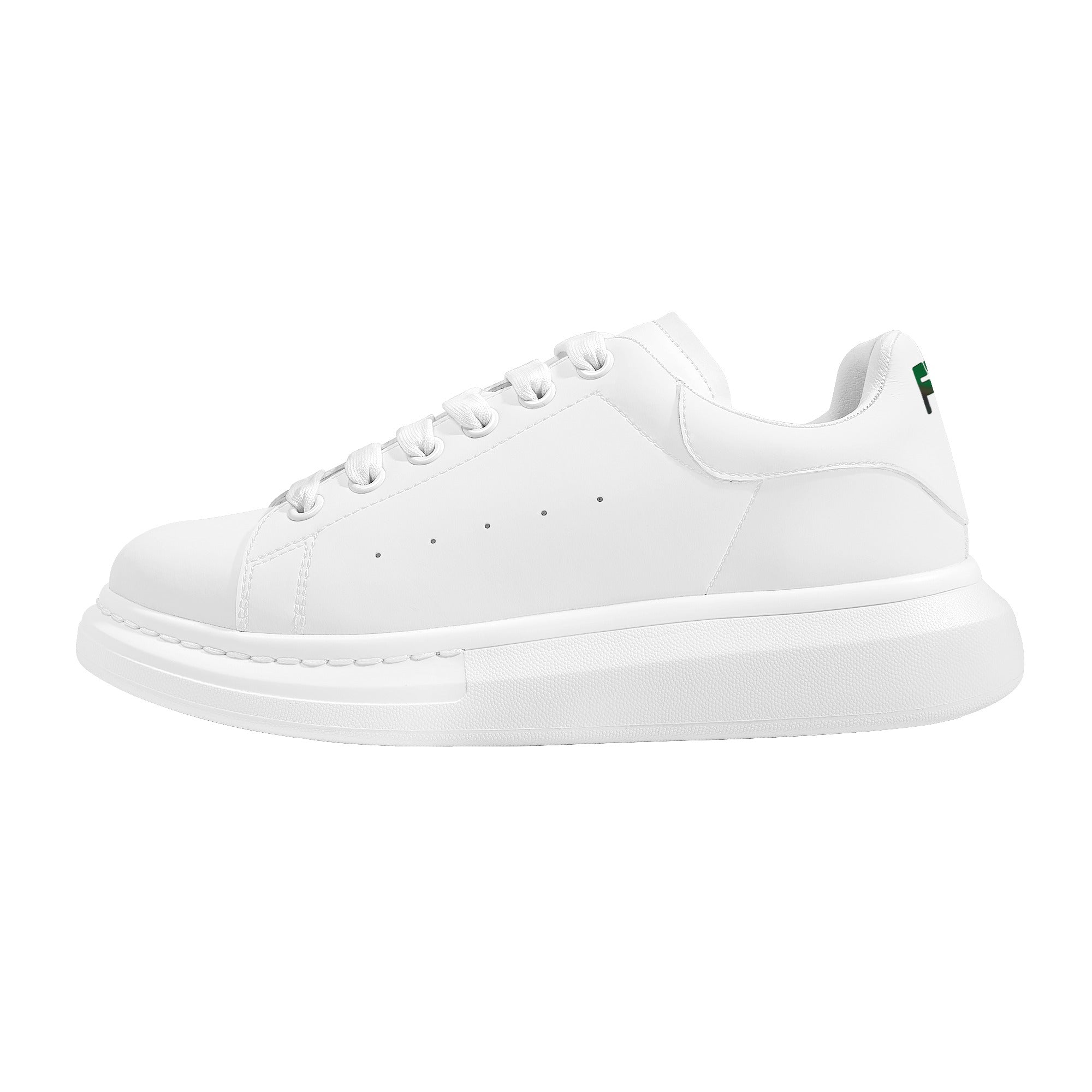 FZ Men's White Tongue Chunky Shoes - FZwear