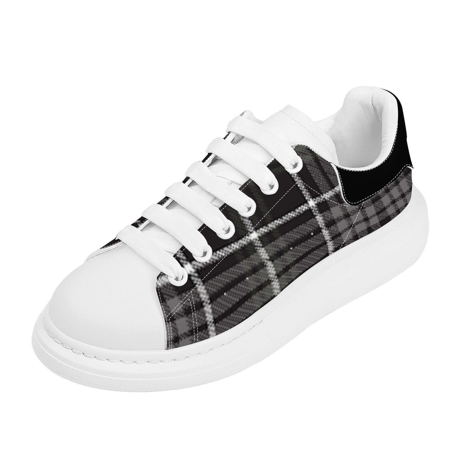 FZ Men's White Tongue Chunky Shoes - FZwear