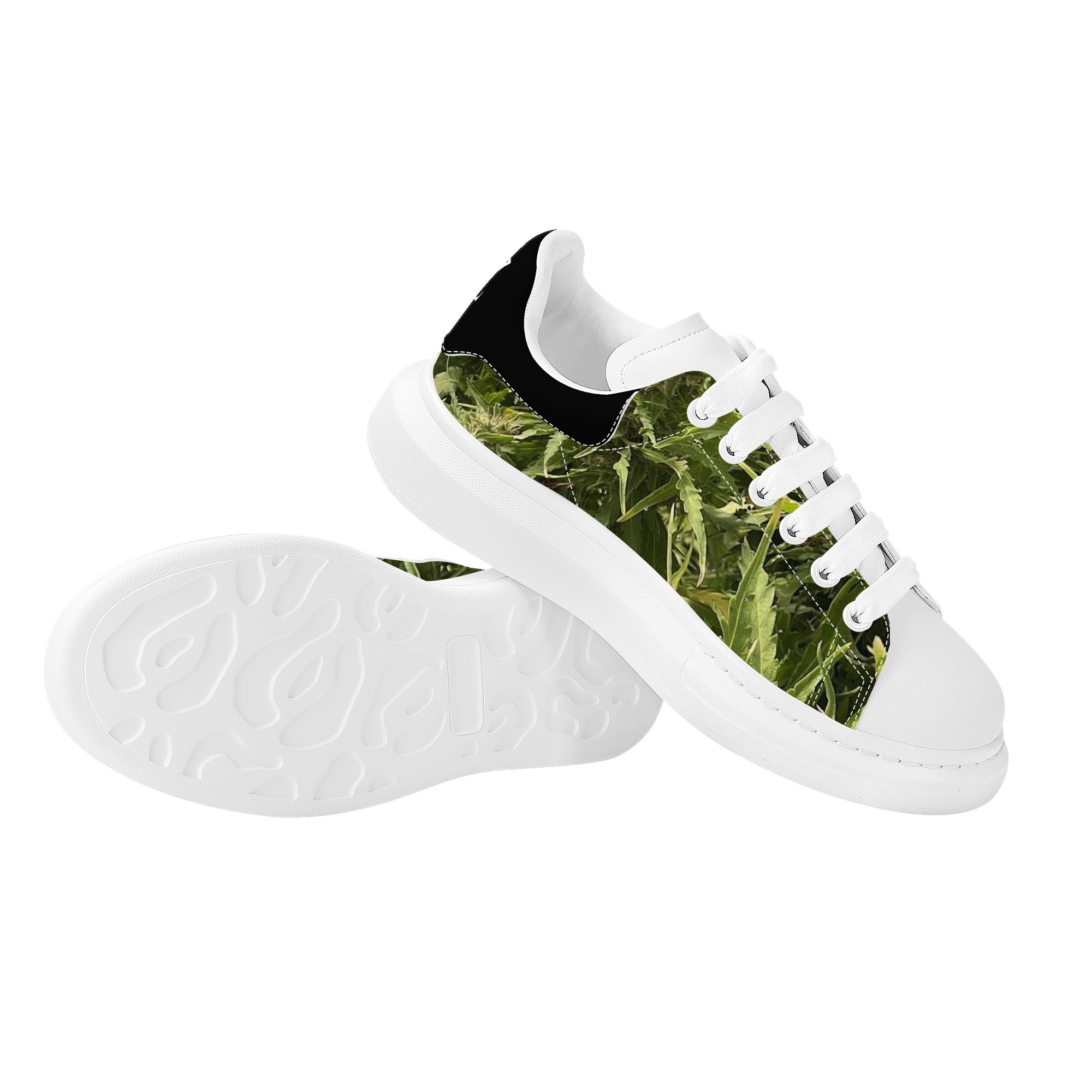 FZ Men's White Tongue Chunky Shoes - FZwear