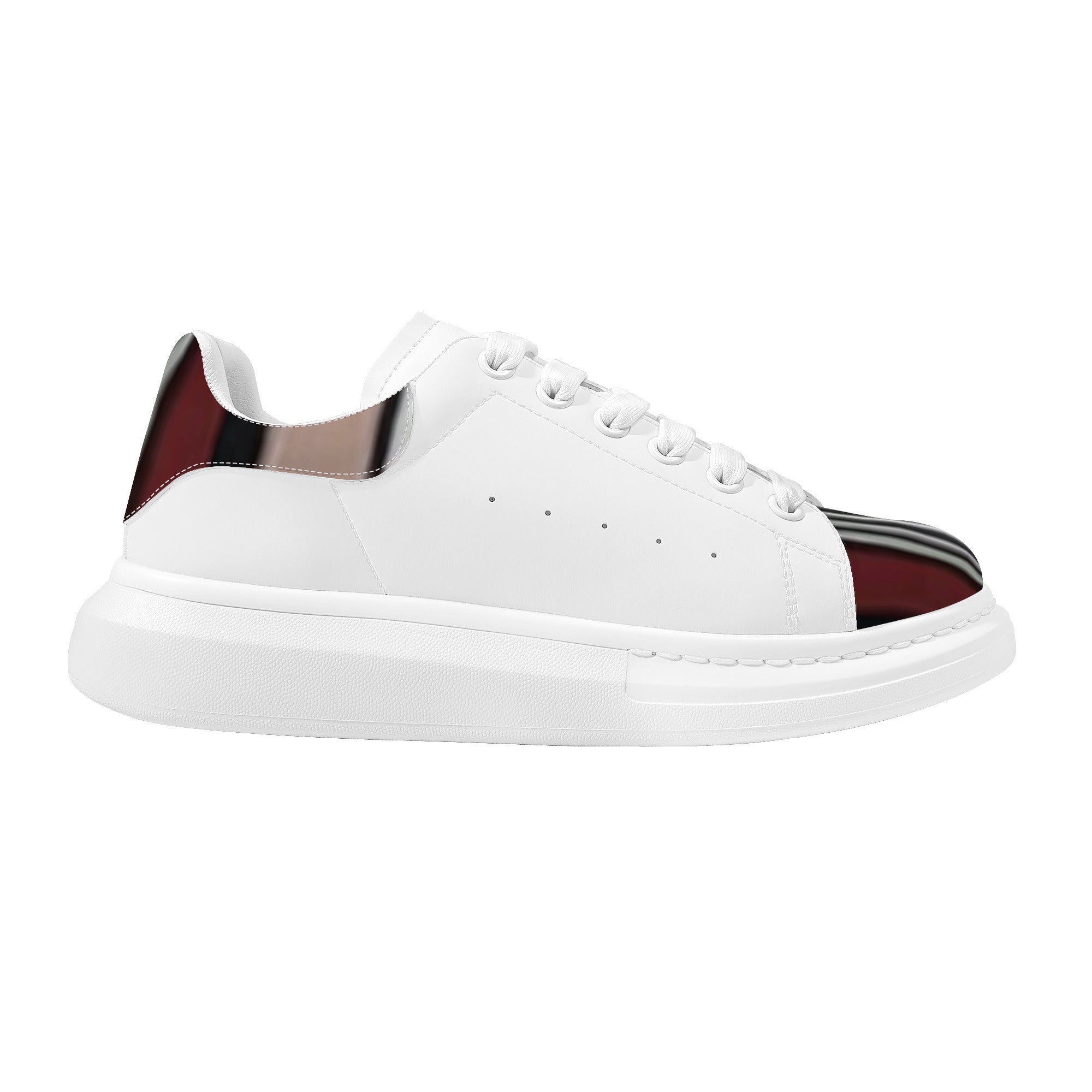 FZ Men's White Tongue Chunky Shoes - FZwear