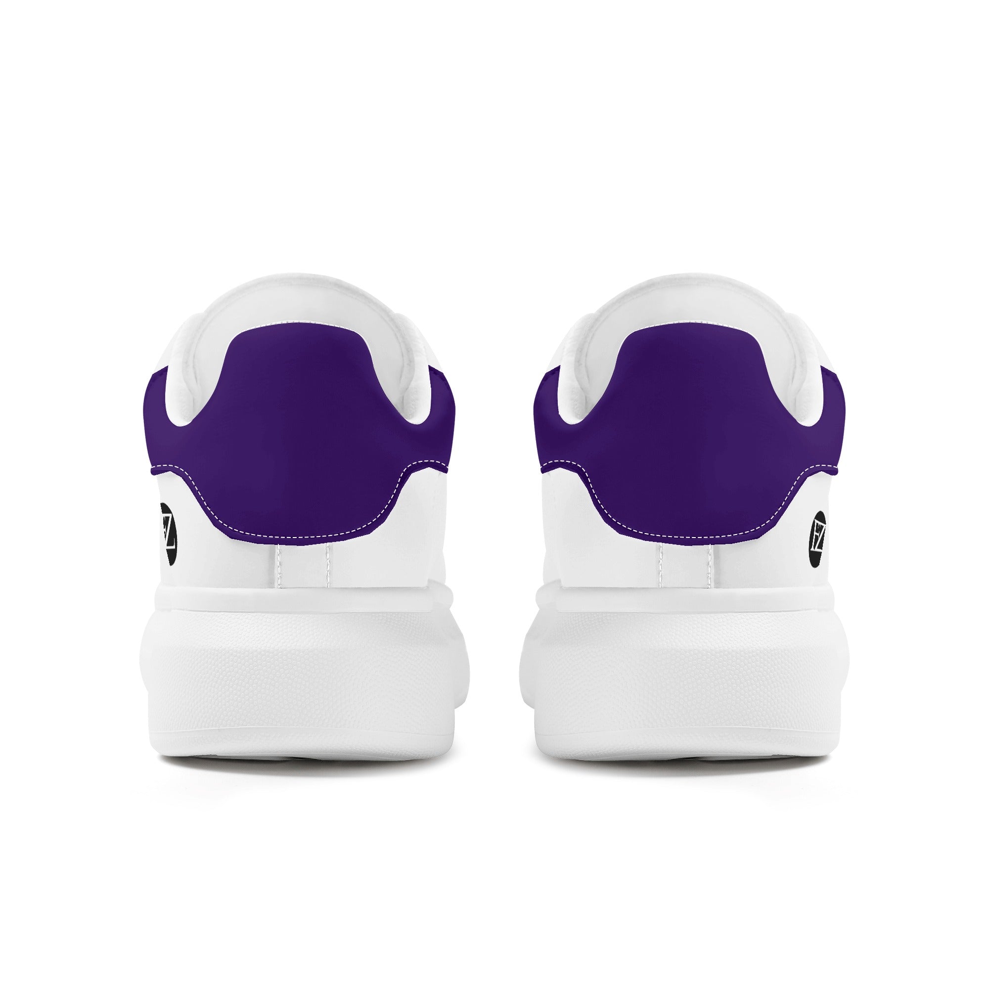 FZ Men's White Tongue Chunky Shoes - FZwear