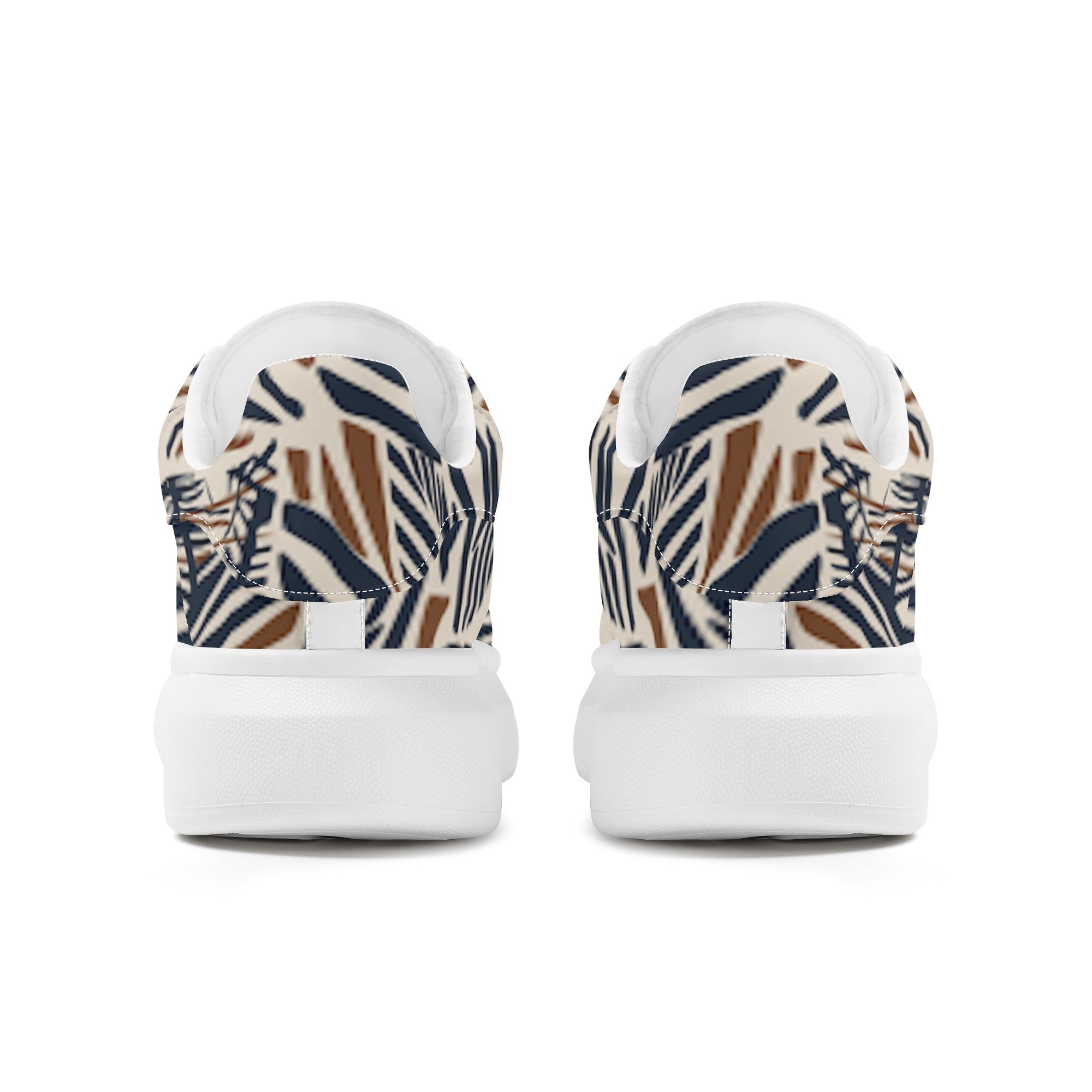 FZ Men's White Tongue Chunky Shoes - FZwear