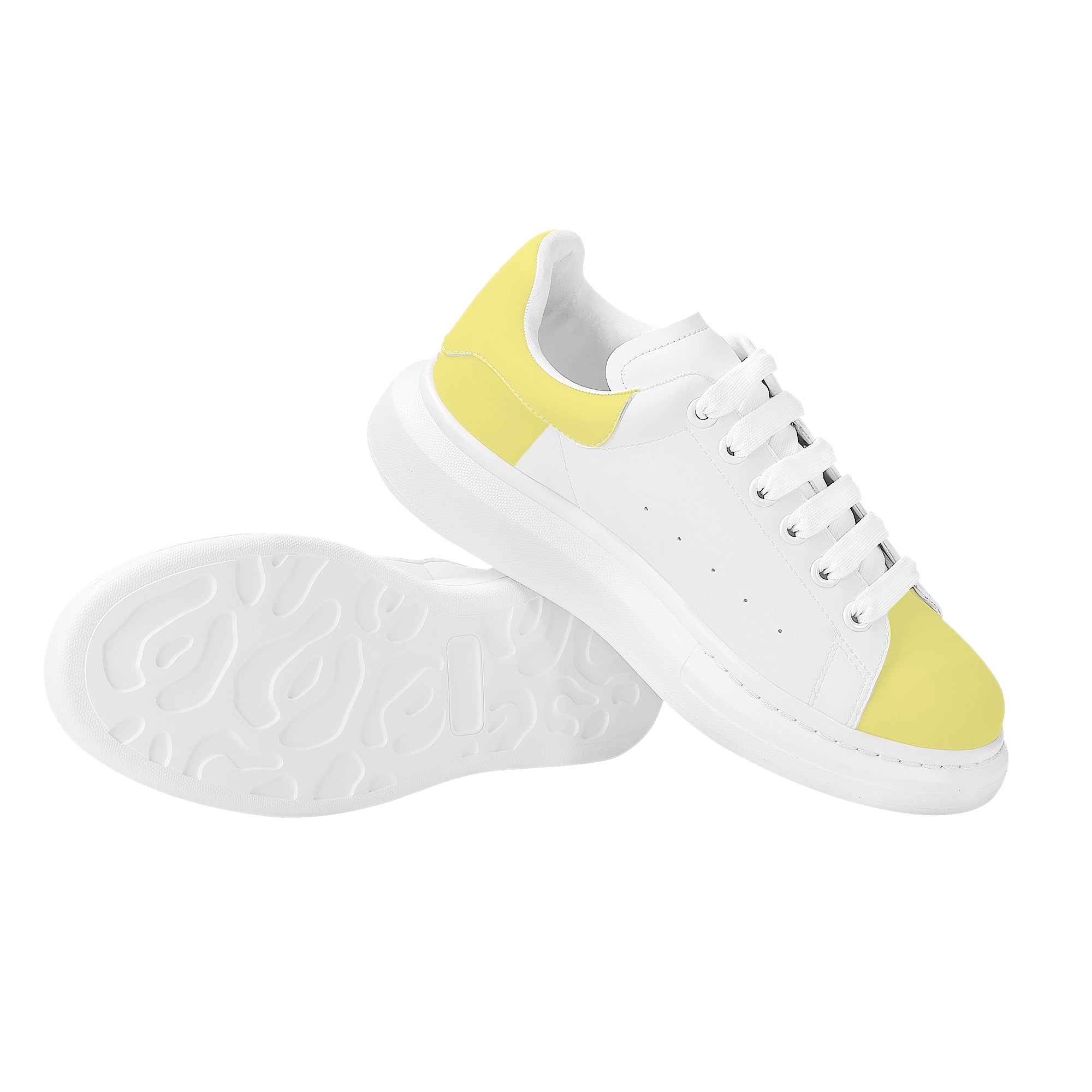 FZ Mens White Tongue Chunky Shoes - FZwear