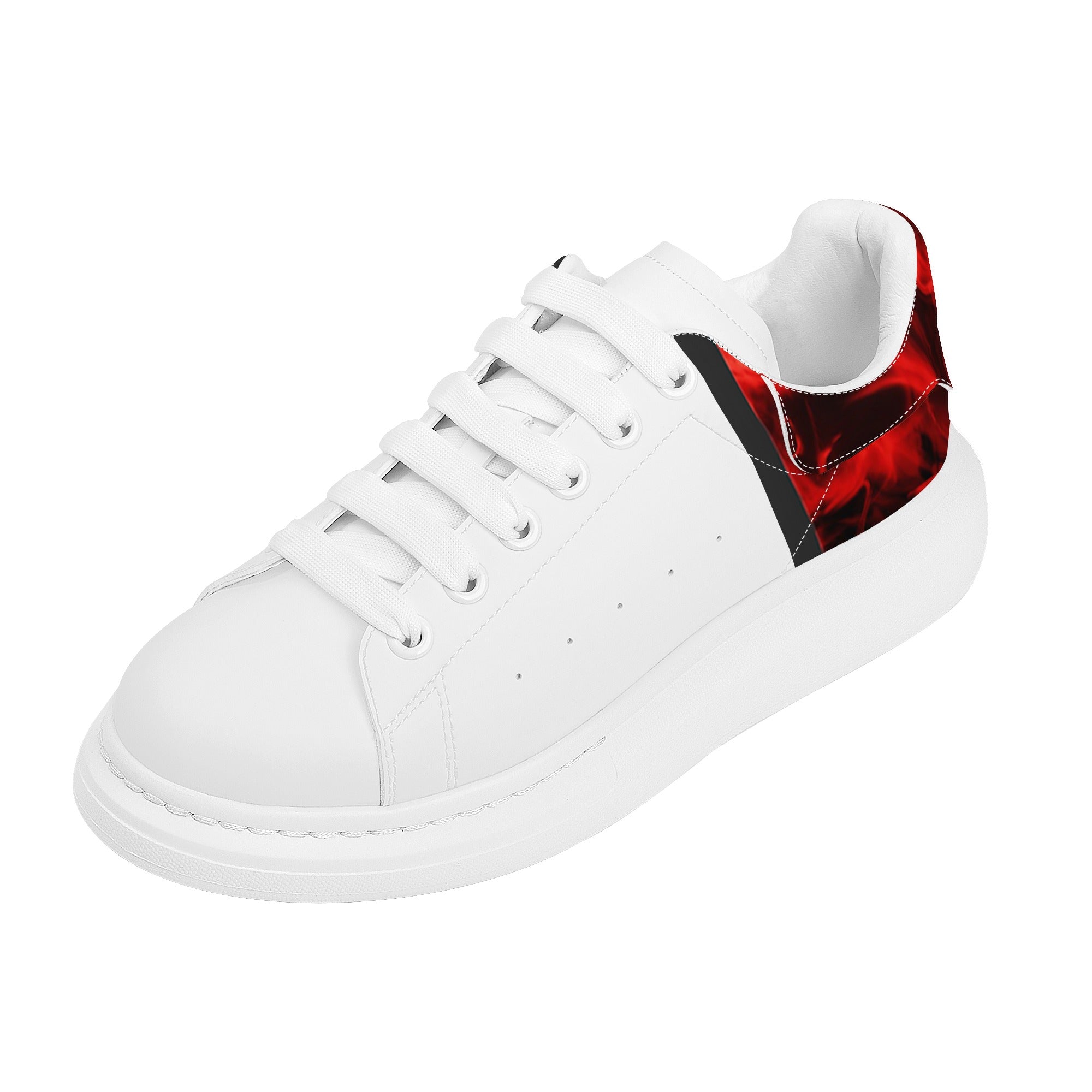 FZ Mens White Tongue Chunky Shoes - FZwear