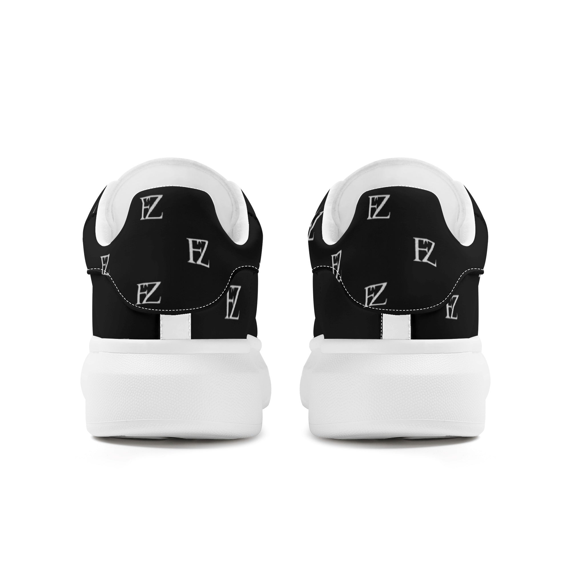 FZ Mens White Tongue Chunky Shoes - FZwear