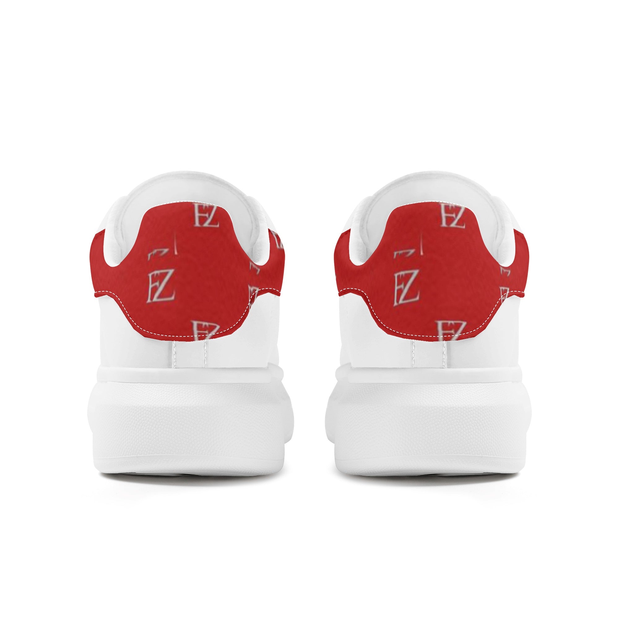 FZ Mens White Tongue Chunky Shoes - FZwear