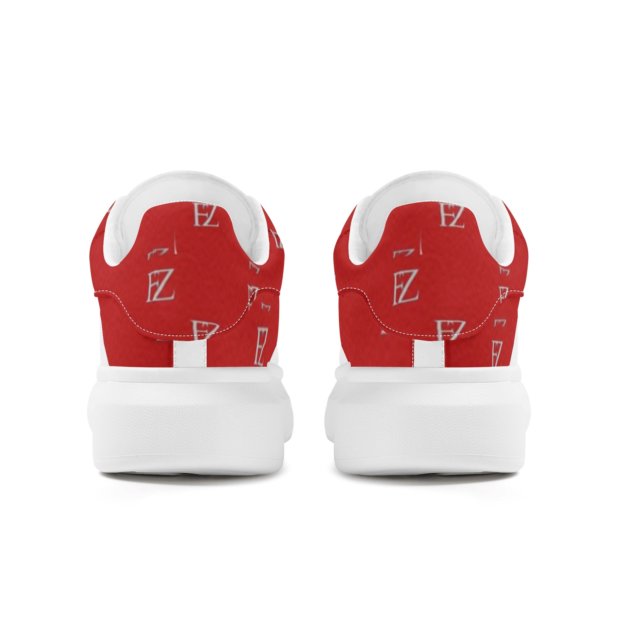 FZ Mens White Tongue Chunky Shoes - FZwear