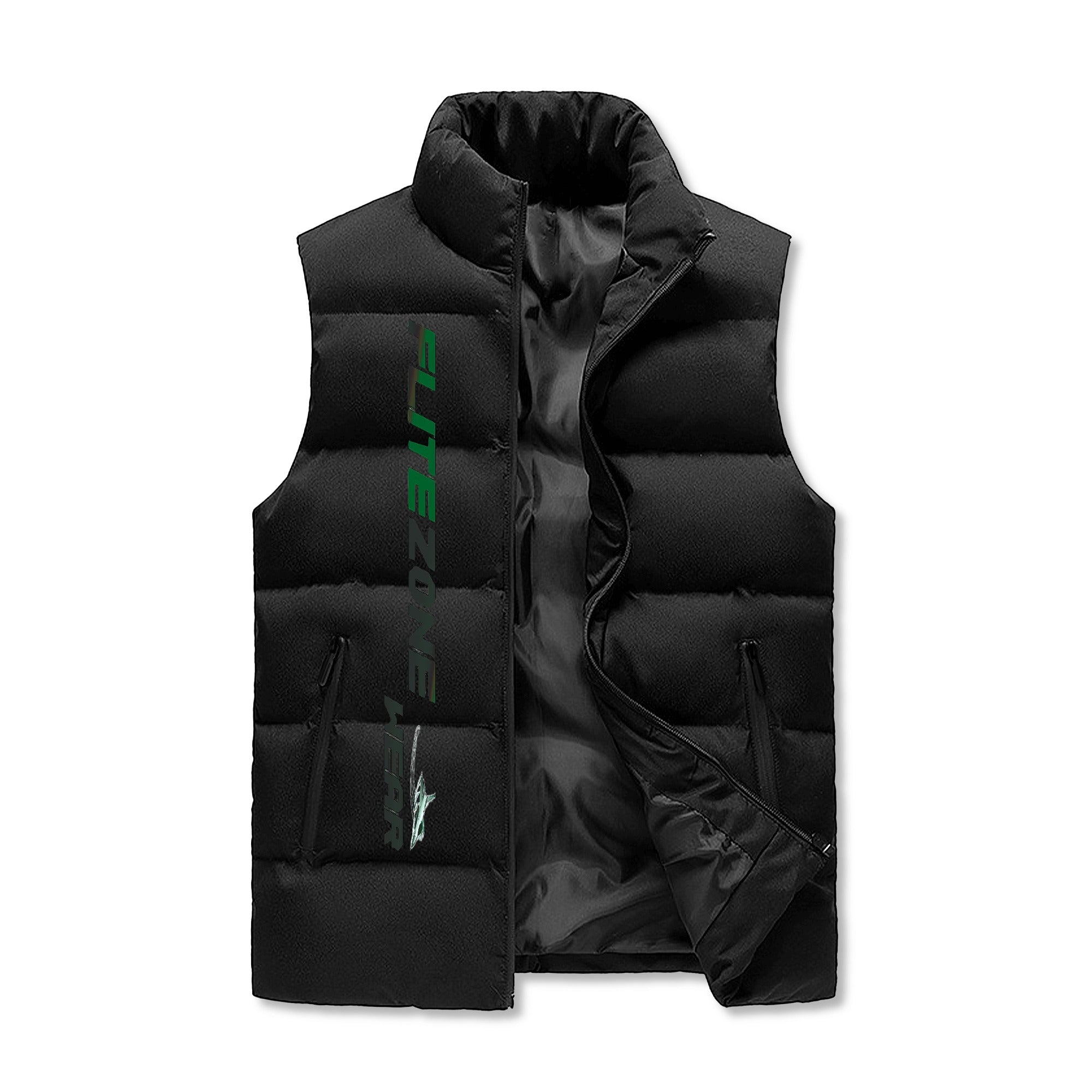 FZ Mens Warm Stand Collar Zip Up Puffer Jacket - FZwear