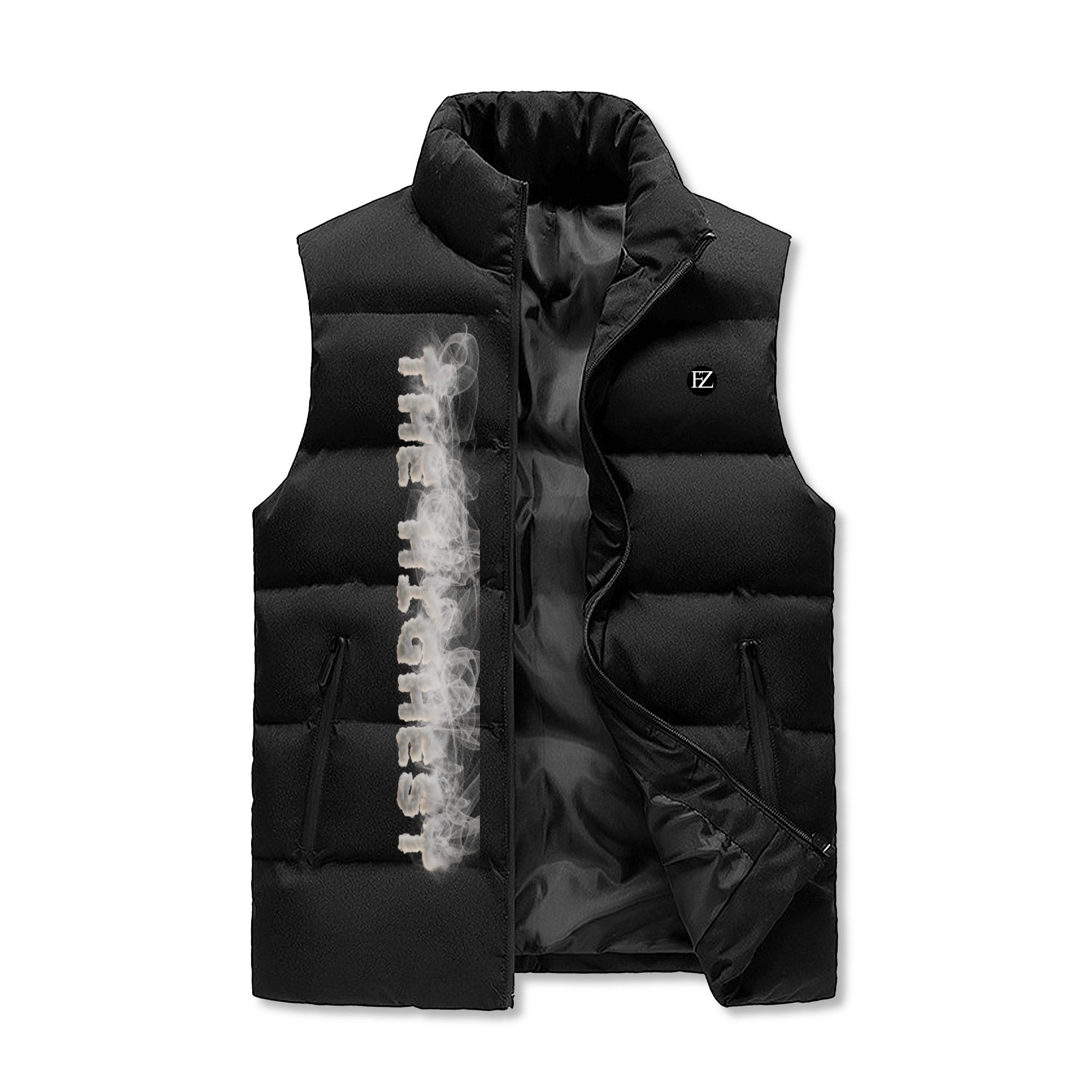 FZ Mens Warm Stand Collar Zip Up Puffer Jacket - FZwear