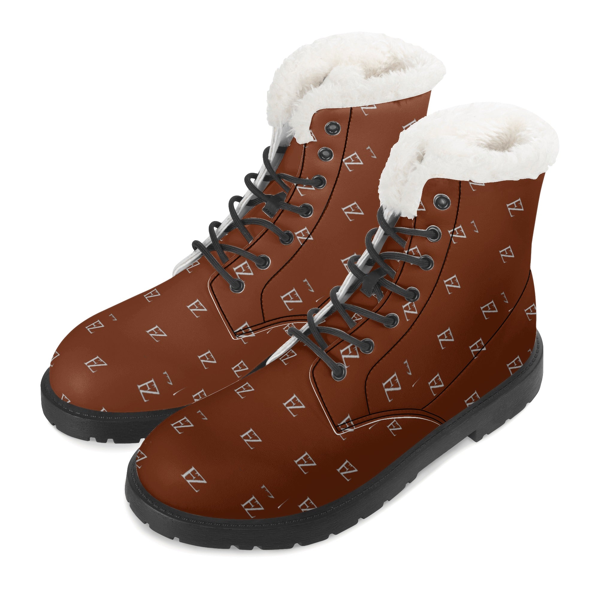 FZ Women's Faux Fur Leather Boots - FZwear