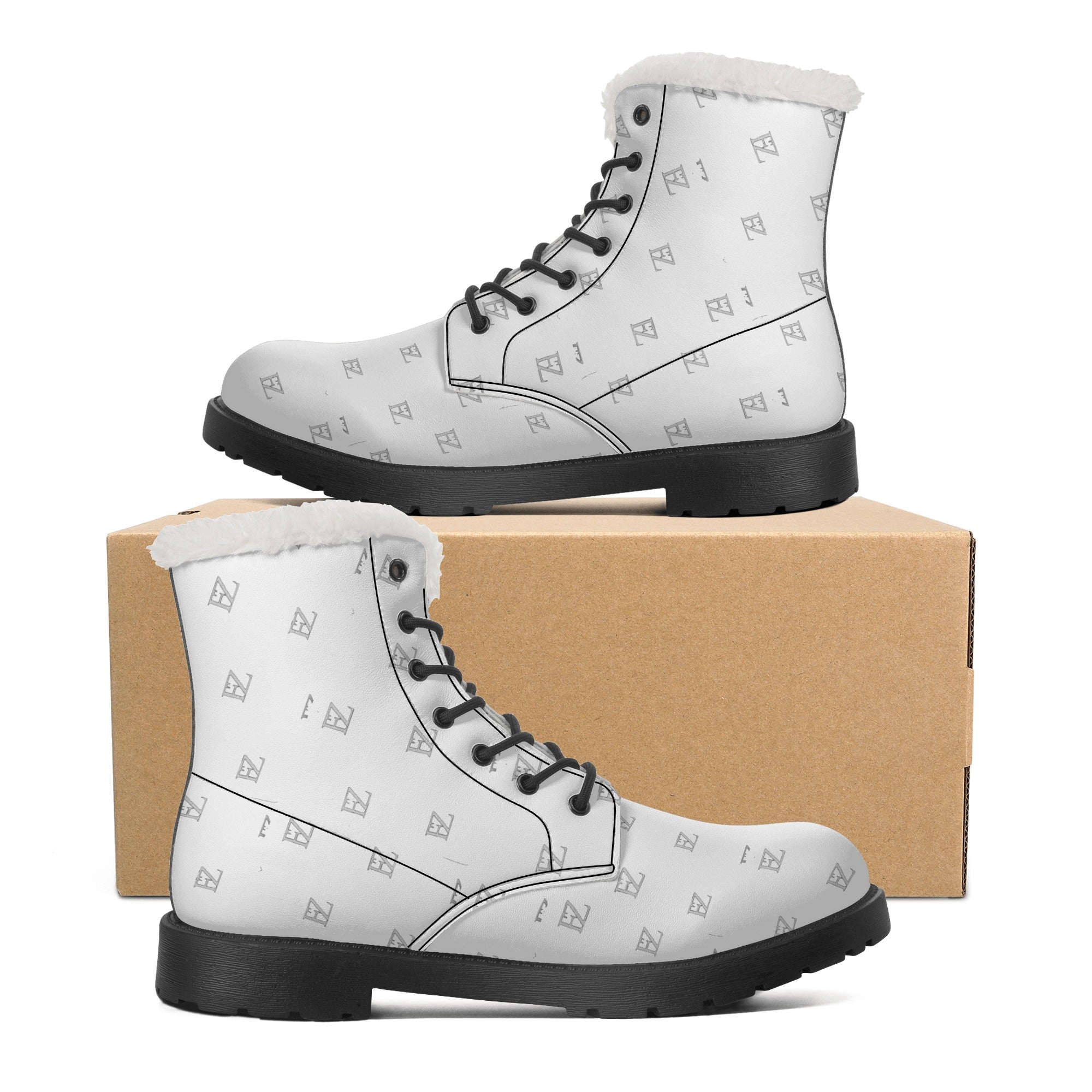 FZ Women's Faux Fur Leather Boots - FZwear