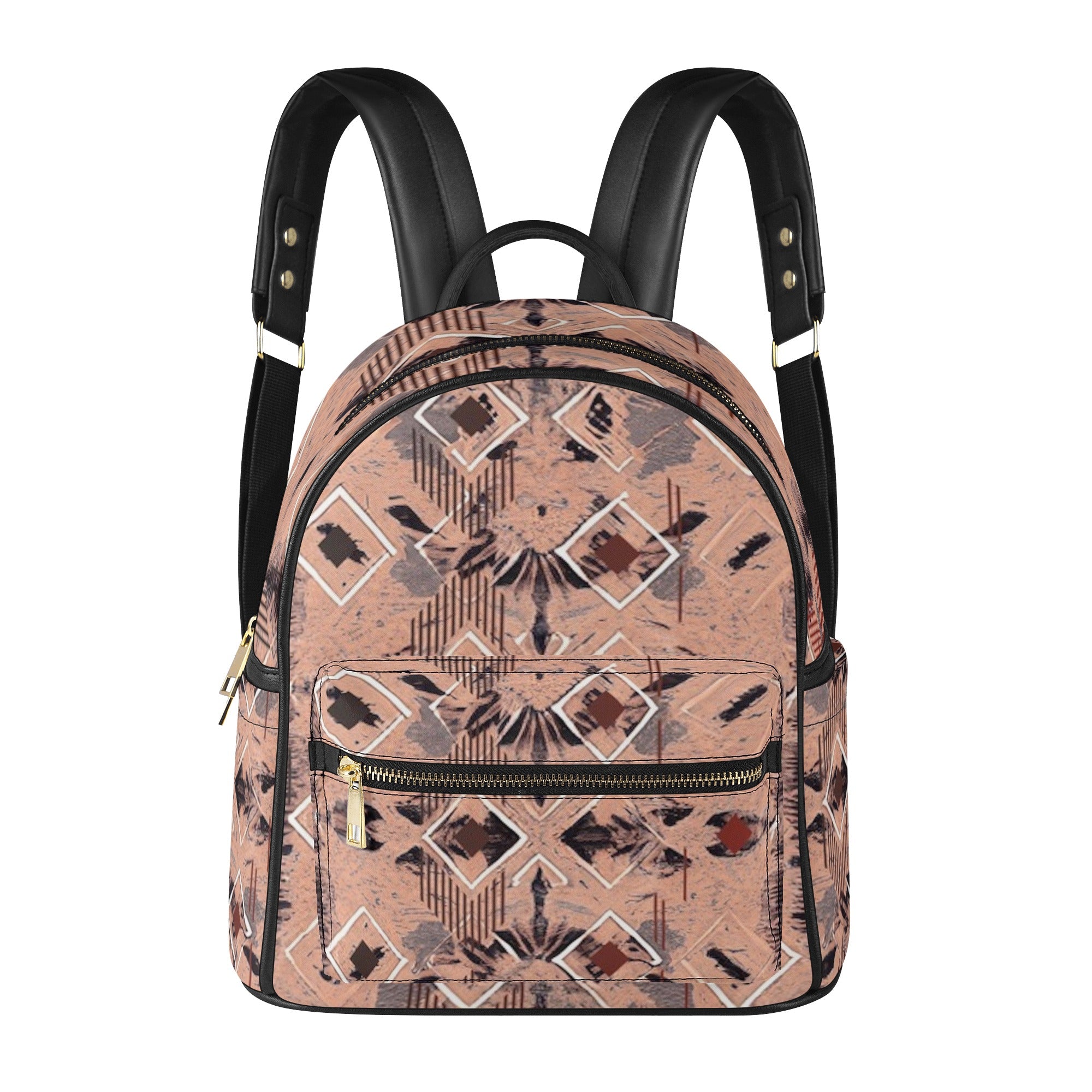 FZ African Print Casual PU Backpack - FZwear