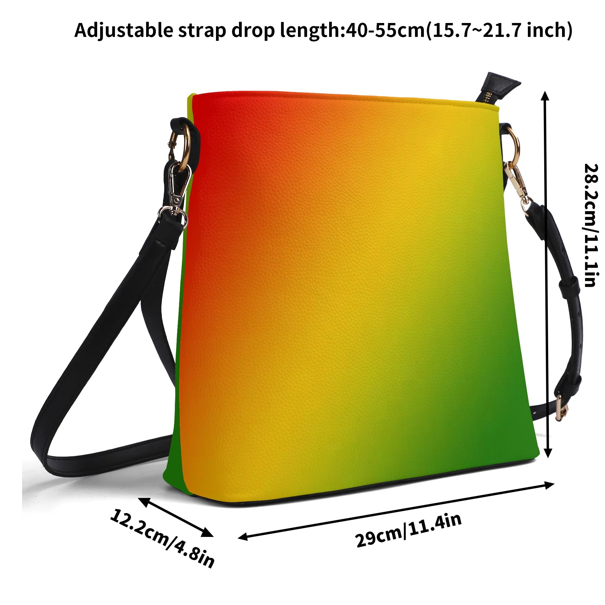 FZ Women's PU Bucket Bag Shoulder Bag - FZwear