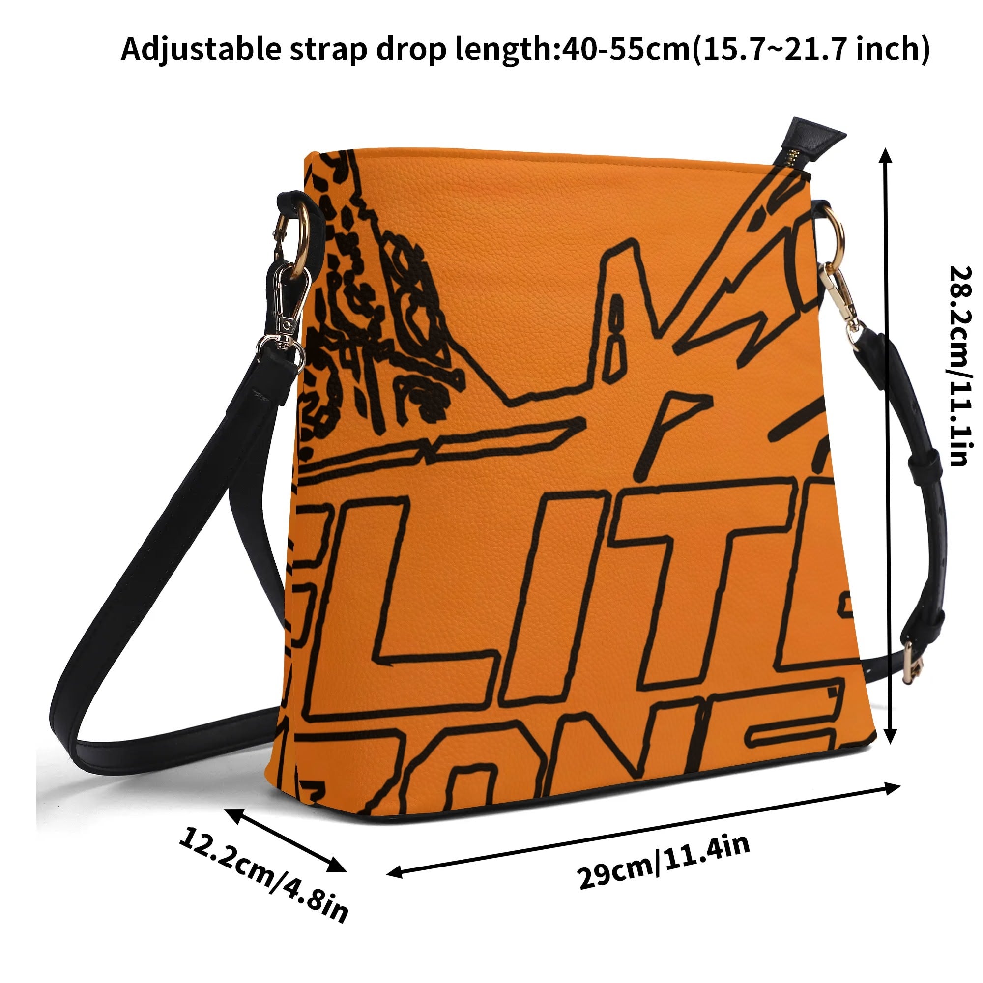 FZ Women's PU Bucket Bag popcustoms