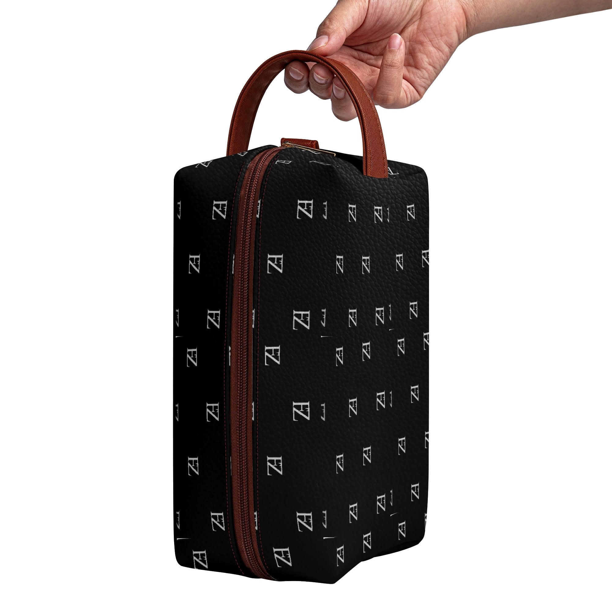 FZ Travel PU Leather Toiletry Bag