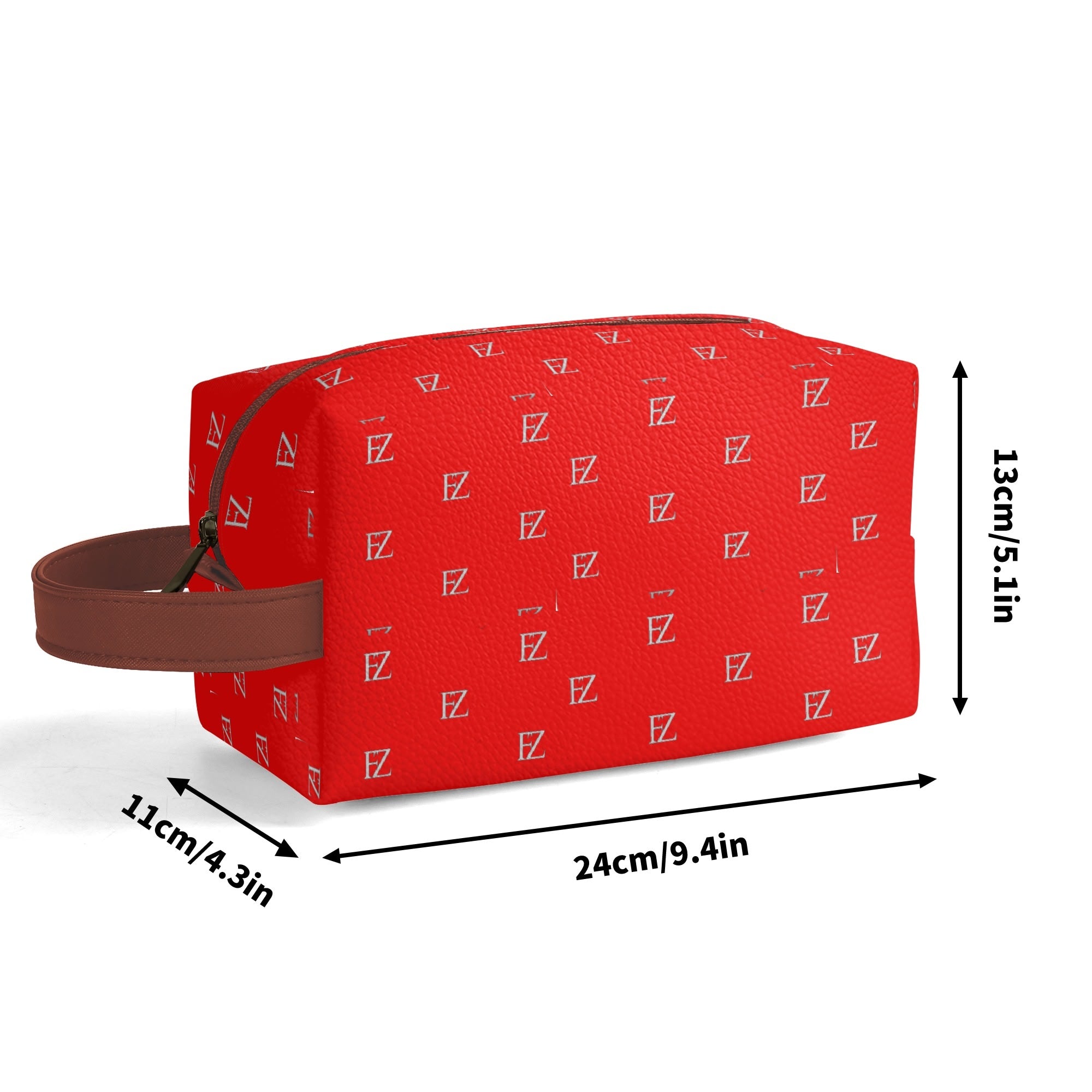 FZ Travel PU Leather Toiletry Bag