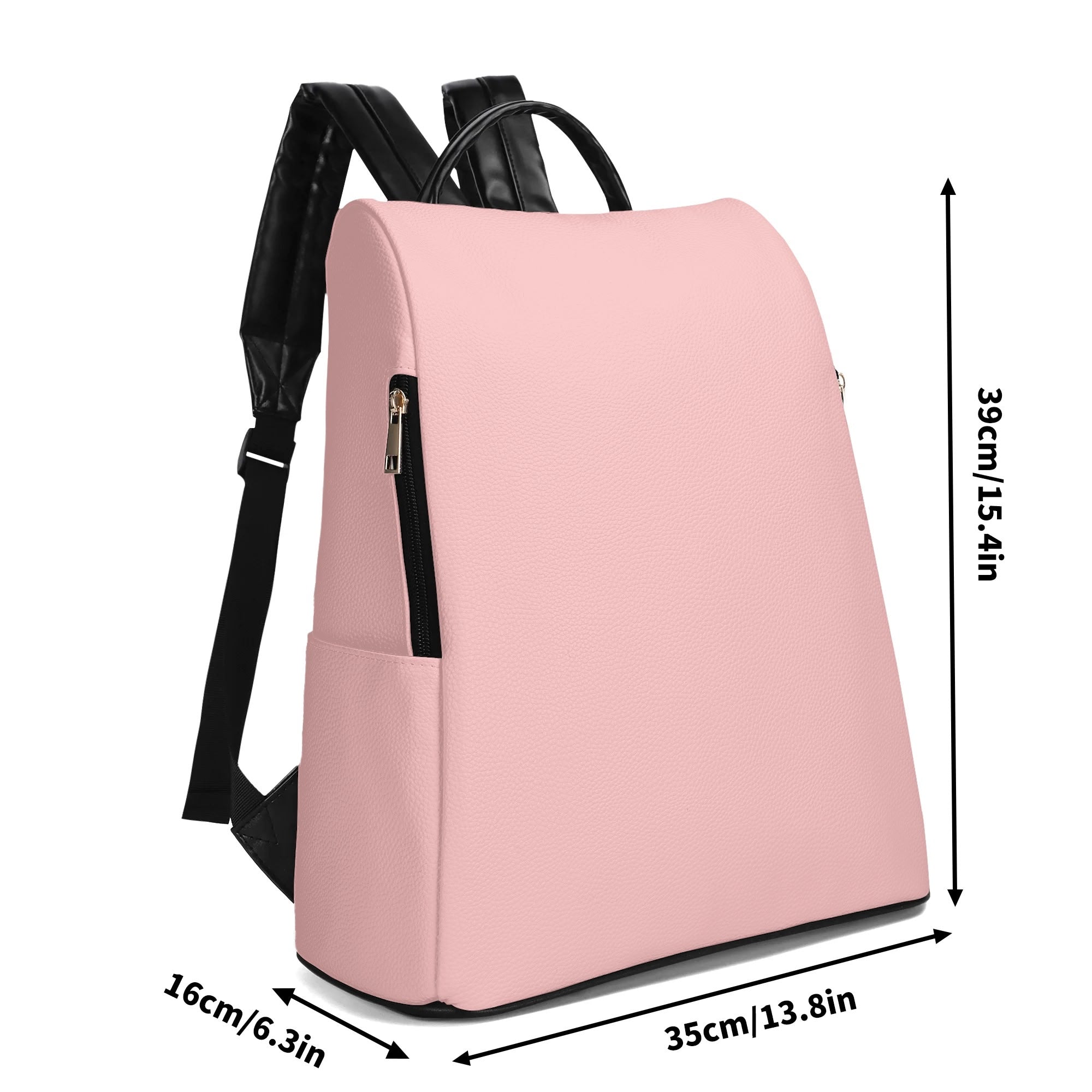 FZ PU Daypack Anti-theft Backpack