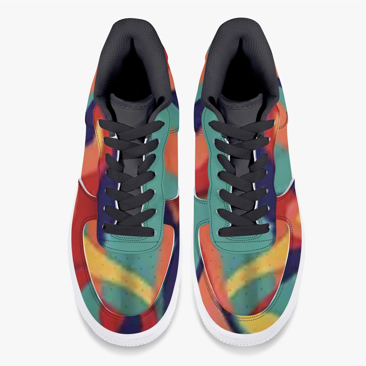 FZ Unisex Low-Top Leather Sports Sneakers - FZwear