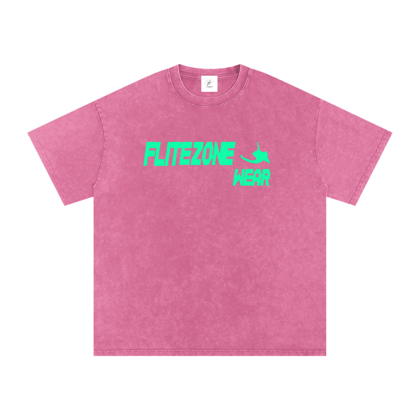 FZ Unisex Snow Washed Oversized Cotton Tee