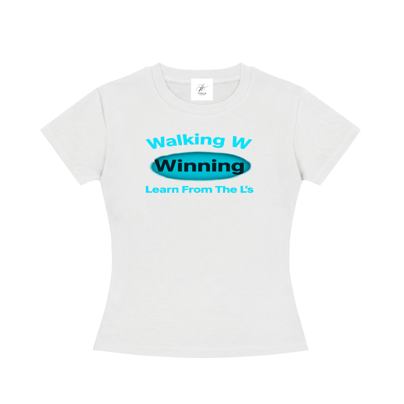 FZ Women's Slim Fit Winning Crewneck Tee