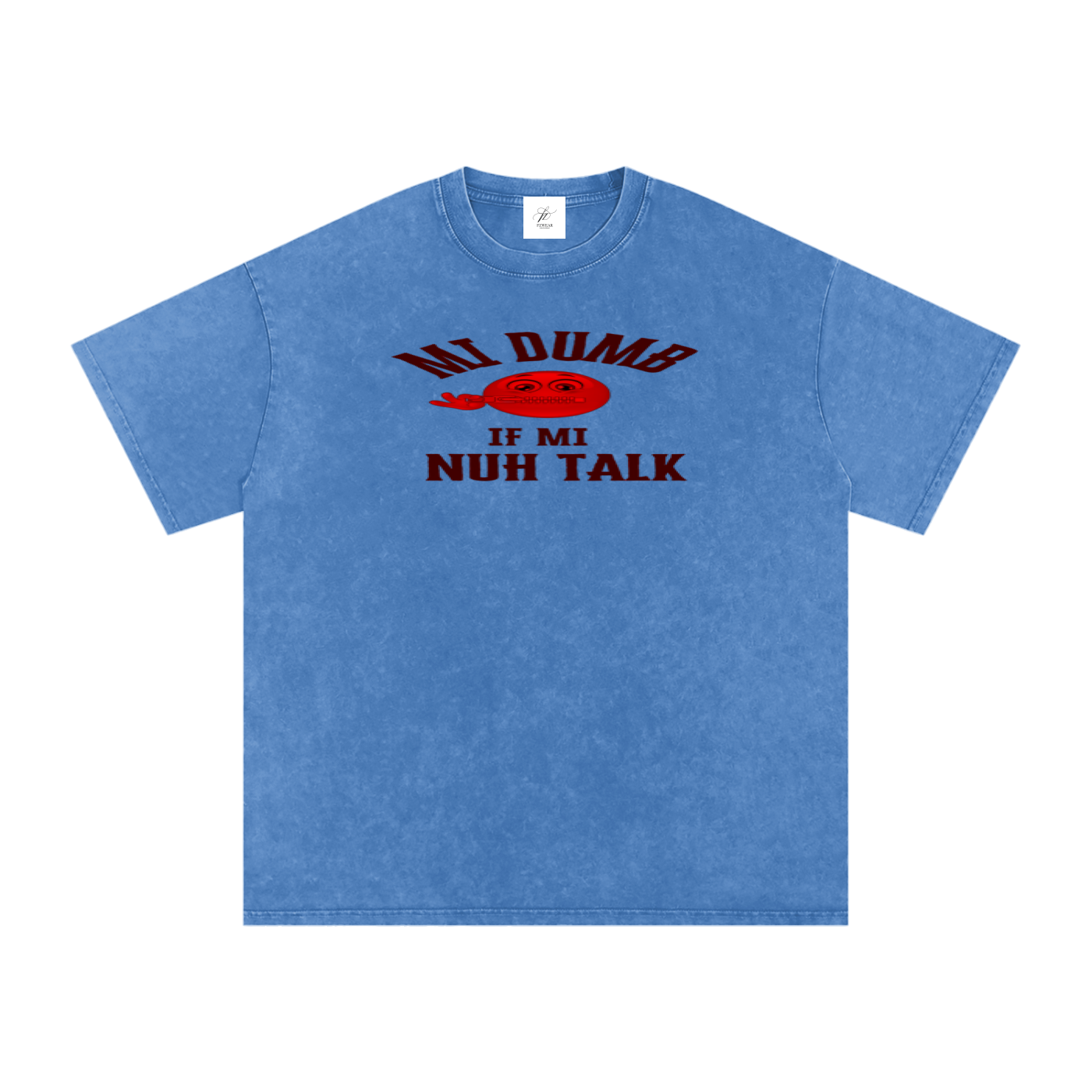FZ Unisex Acid Wash Oversize Tee