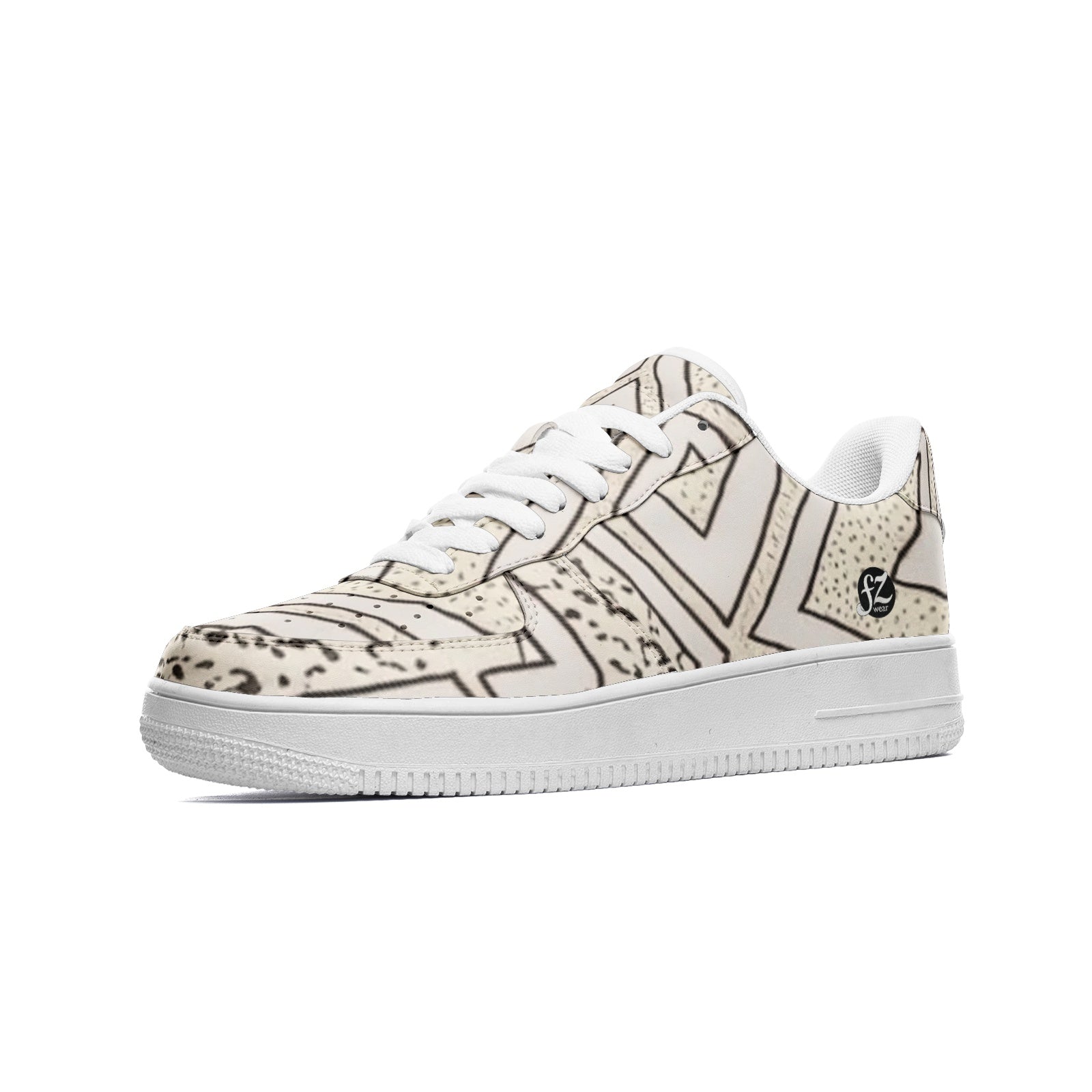FZ Unisex Low Top Leather Sneakers