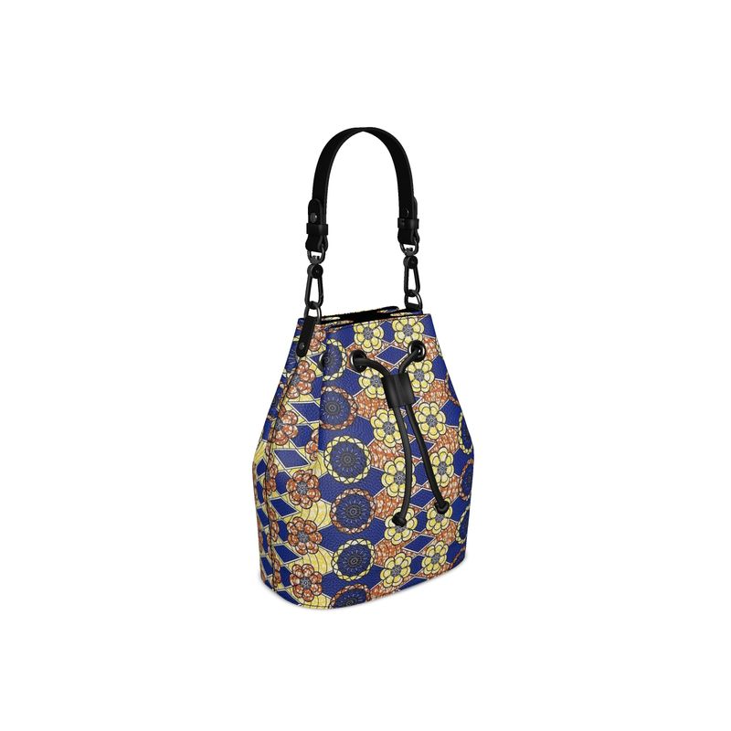FZ AFRICAN PRINT DESIGNER BUCKET BAG Contrado