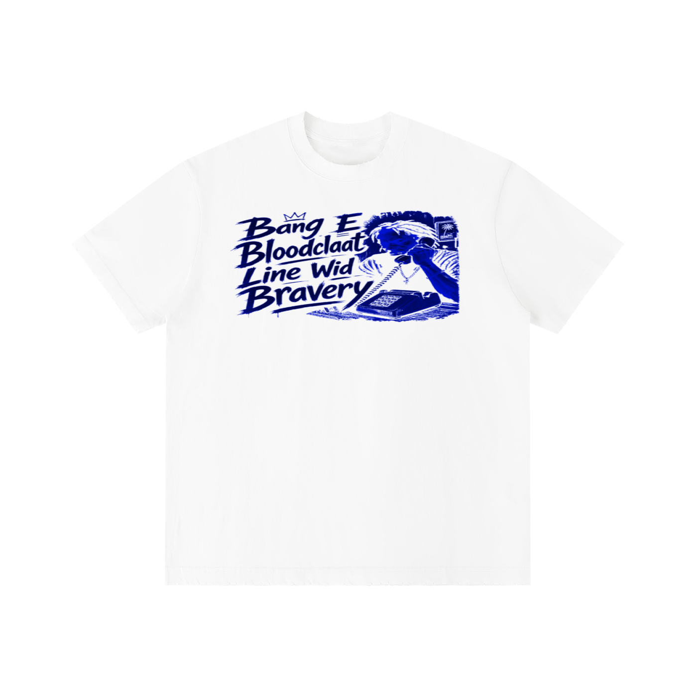 FZ Unisex Vintage Wash Distressed Tee