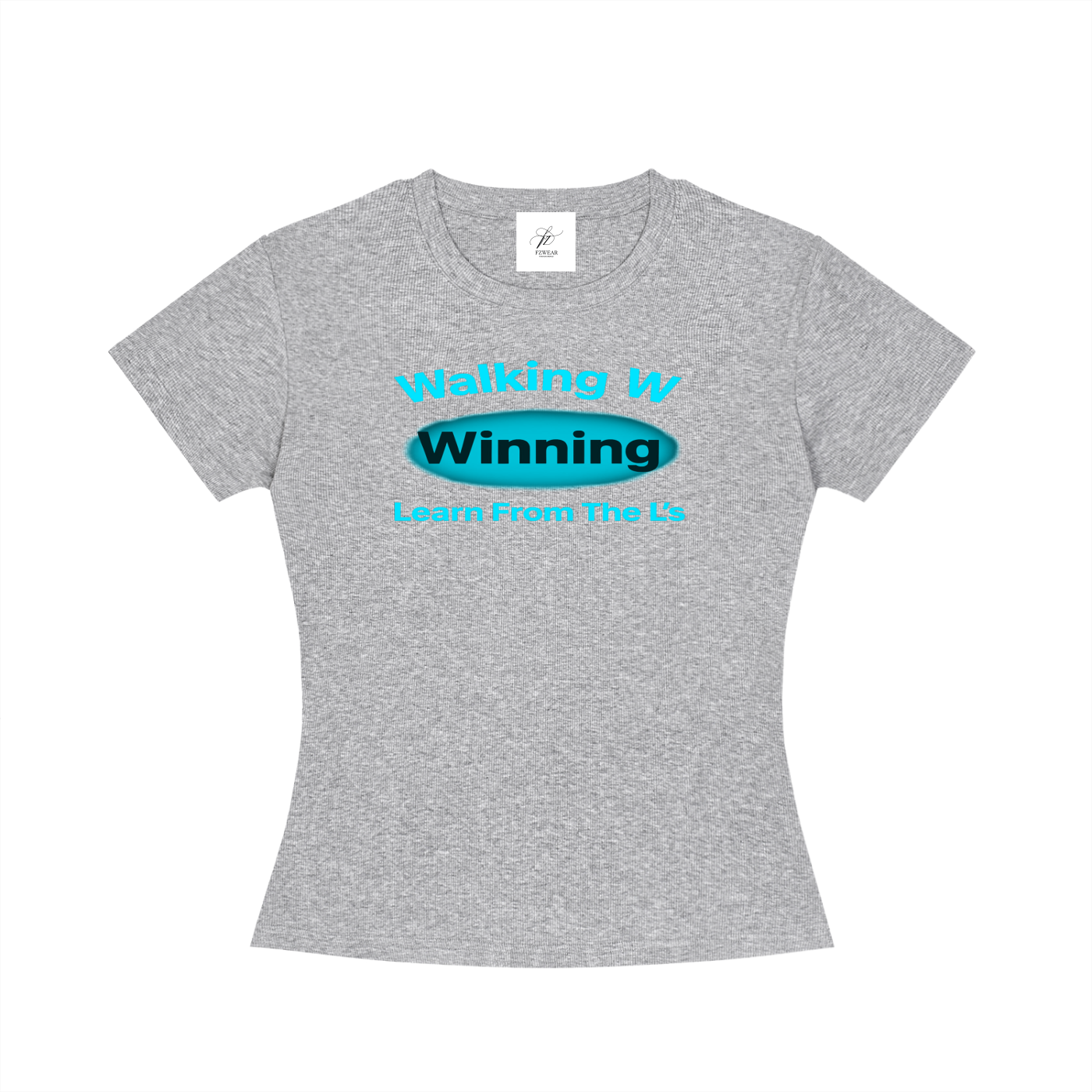 FZ Women's Slim Fit Winning Crewneck Tee
