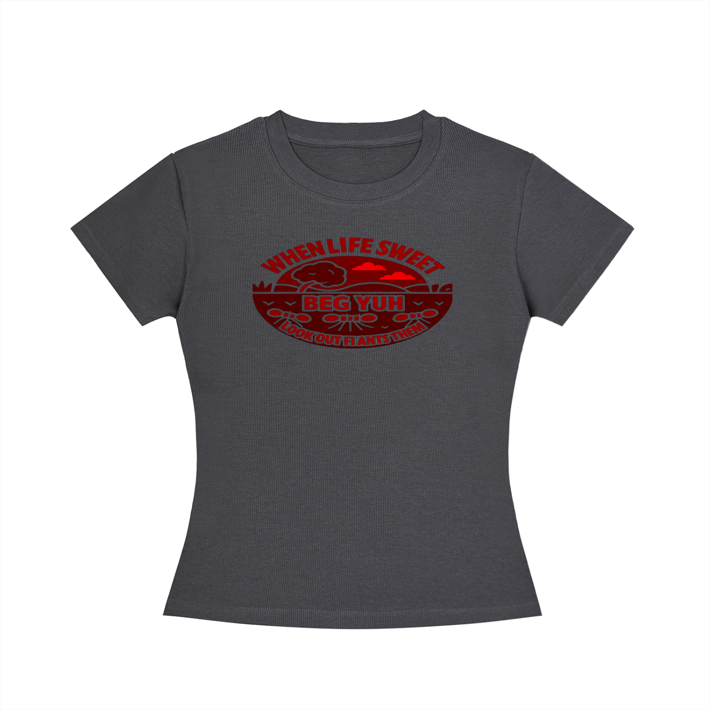 FZ Women's Slim Fit Crewneck Tee