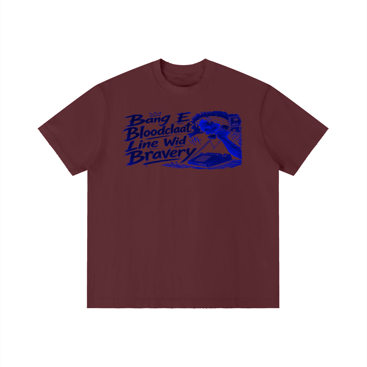 FZ Unisex Vintage Wash Distressed Tee