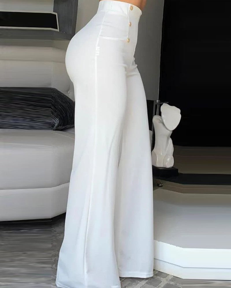 FZ Women's High Waist Wide Leg Bootcut Pants - FZwear