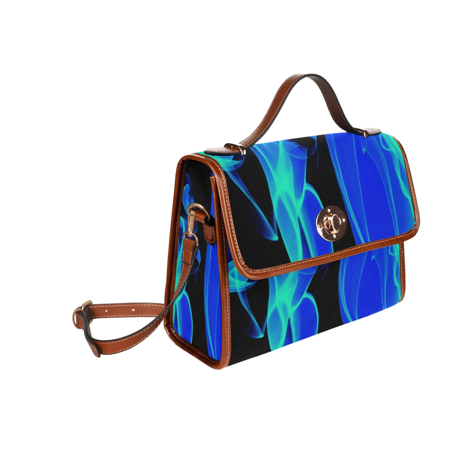 FZ Smoke Handbag - Blue & Black