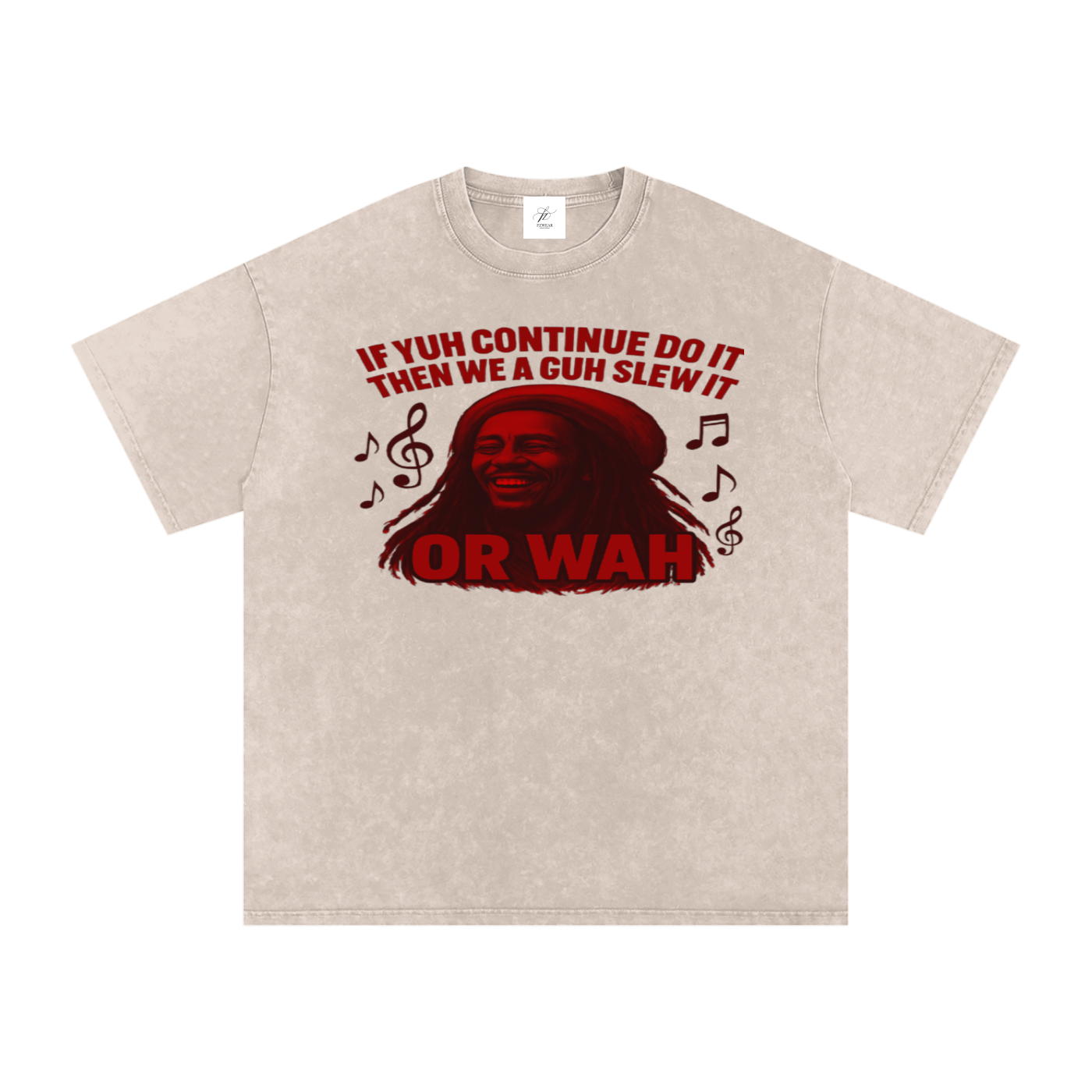 Acid Wash Oversize T-Shirt - 250 GSM